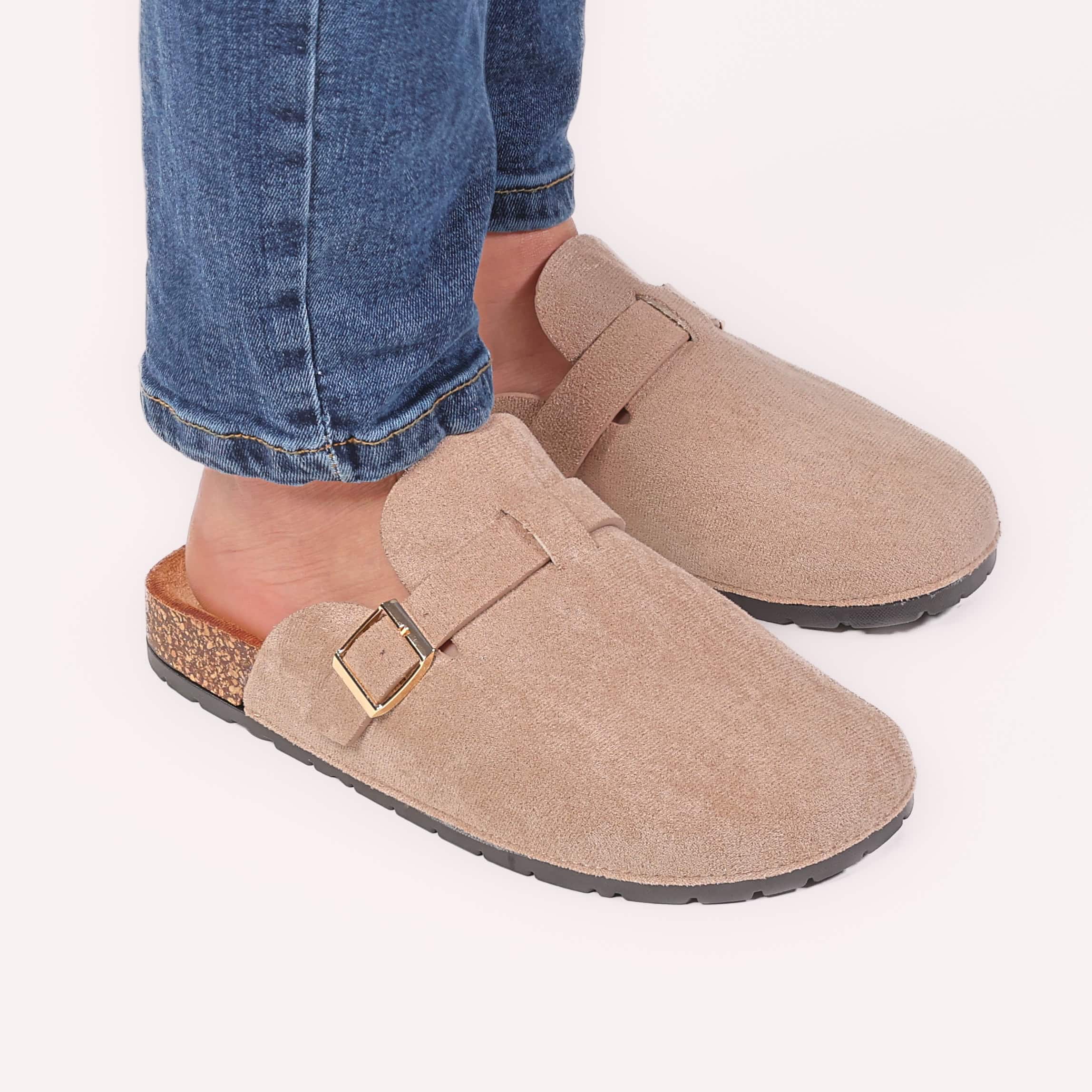 Comfy – Sabots Femmes en Kaki.