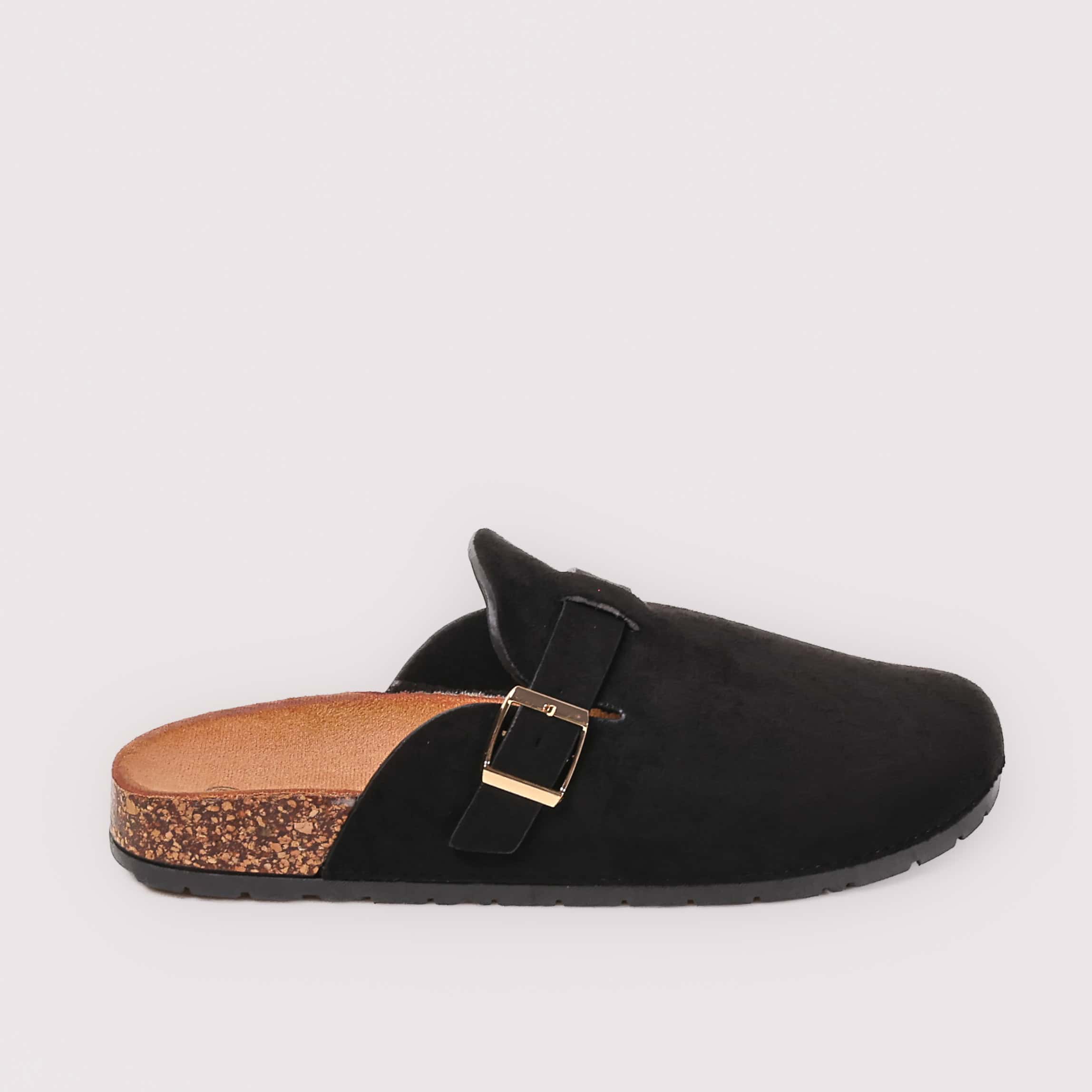 Comfy – Sabots Femmes en Noir.