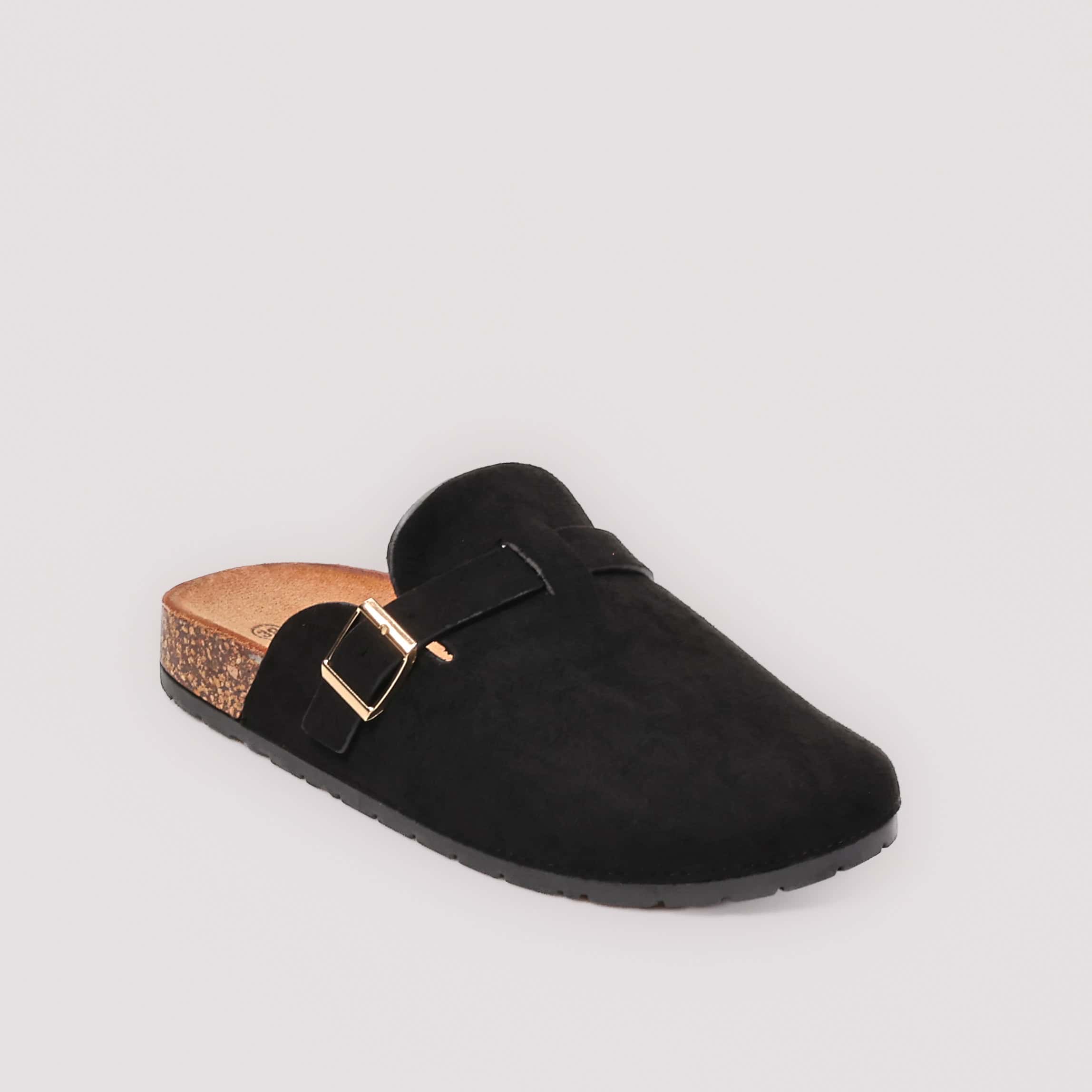 Comfy – Sabots Femmes en Noir.