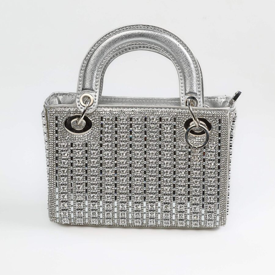 LISA – Sac à main en Argente.