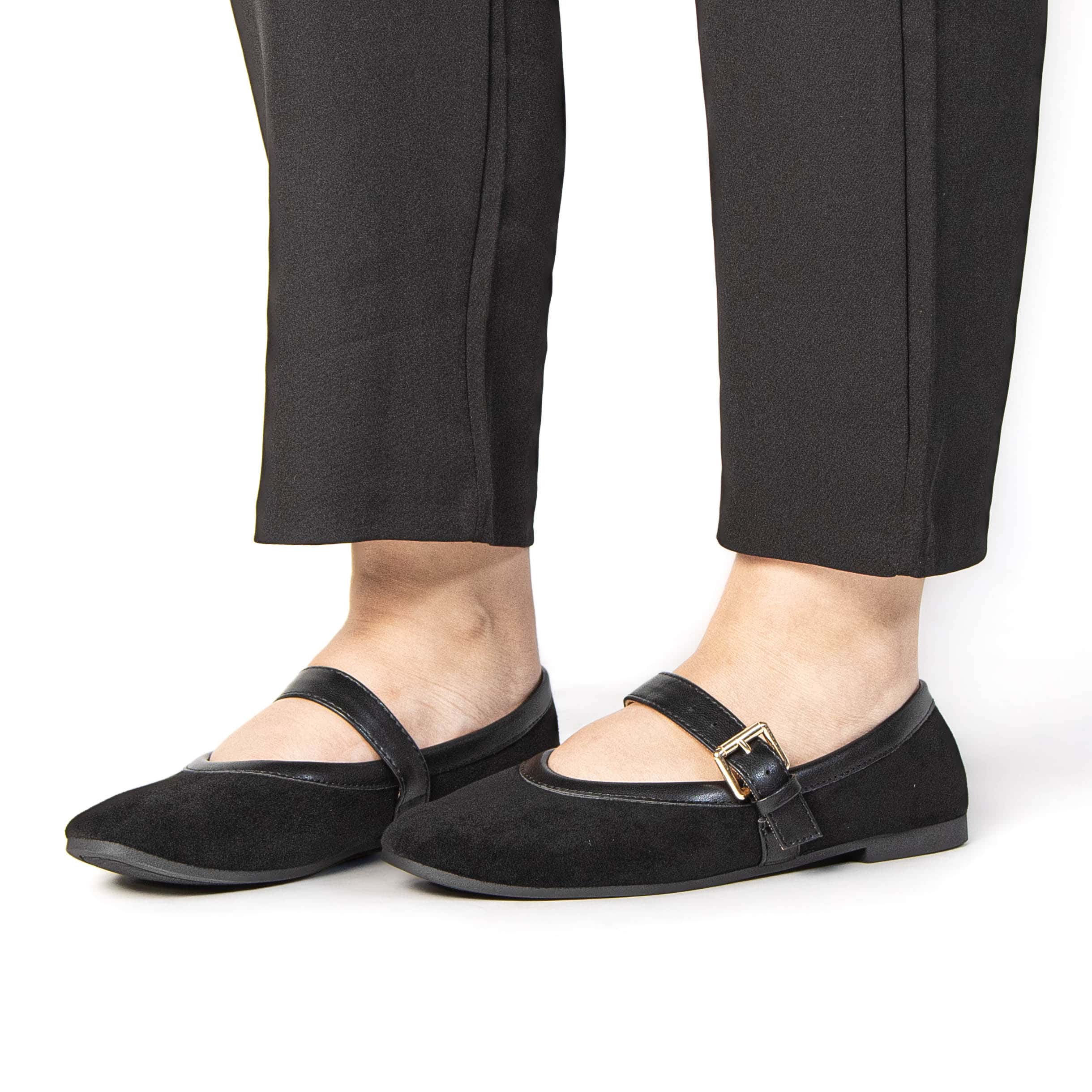 FARAH – Ballerines Femmes en Noir.
