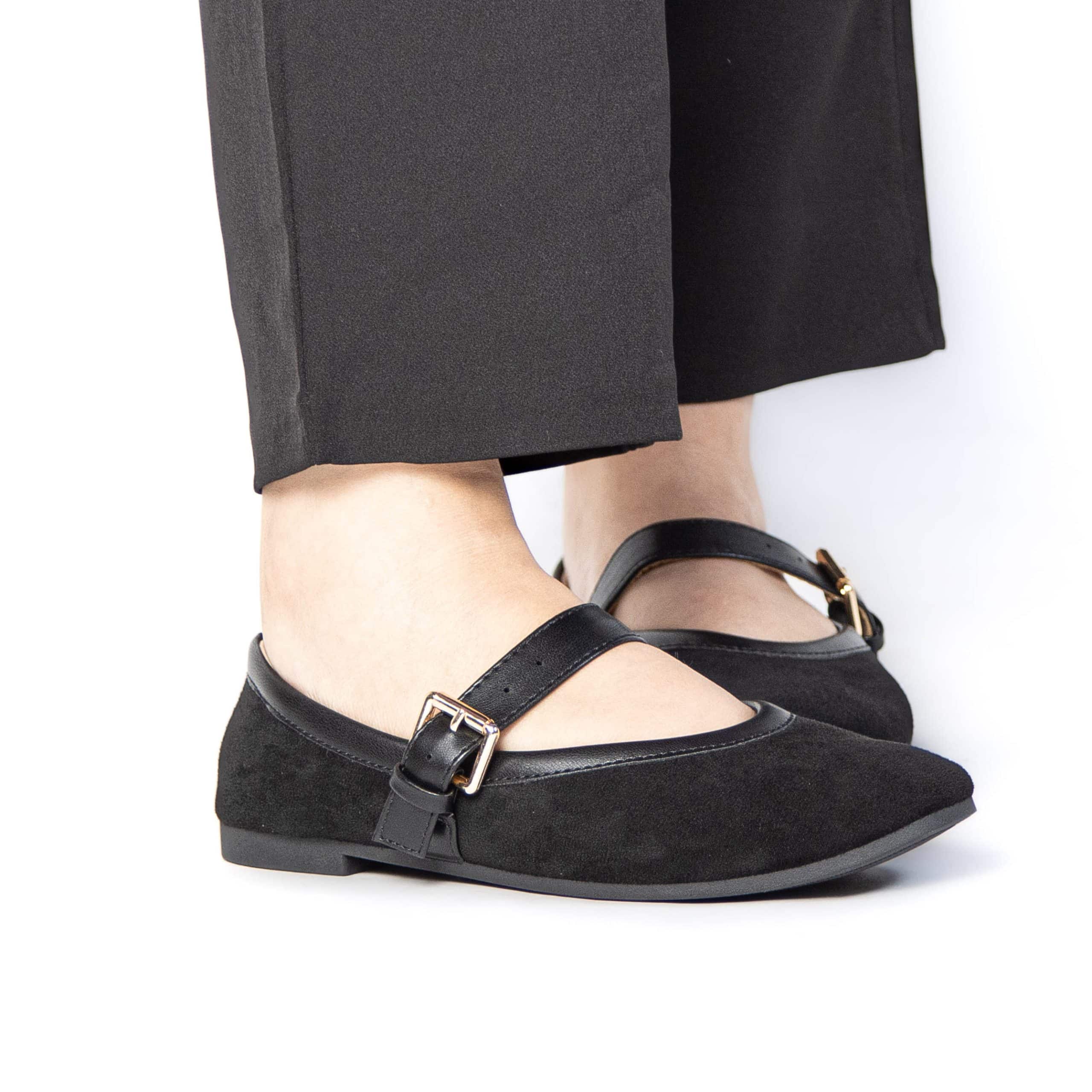 FARAH – Ballerines Femmes en Noir.