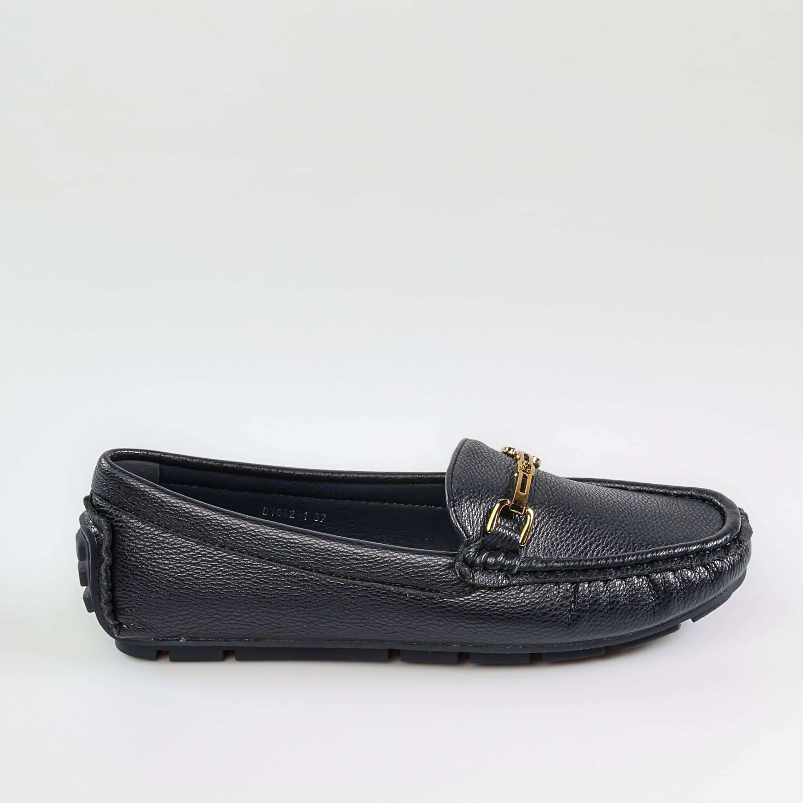 Fibre – Mocassins confortables en Bleu.