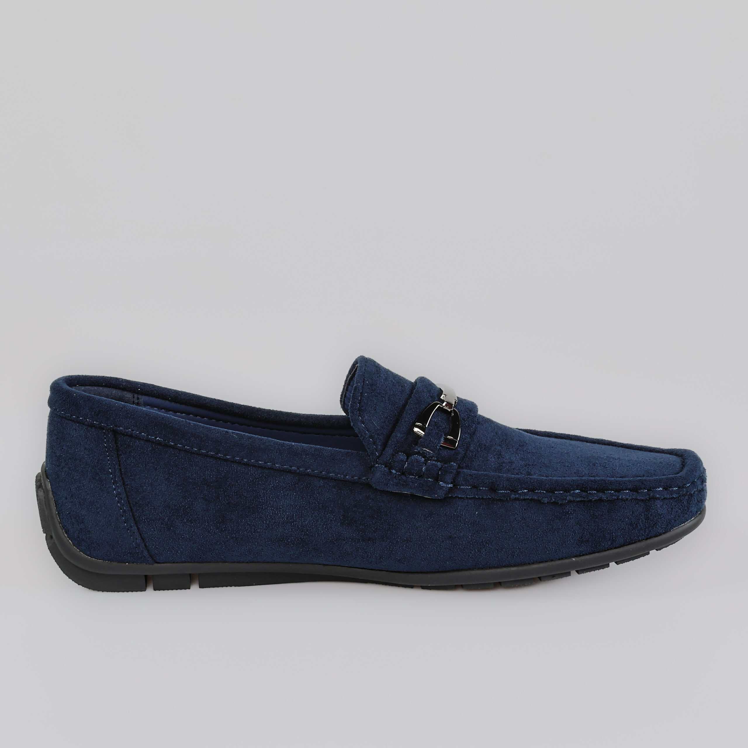 Emiliano – Mocassins Hommes en Bleu.