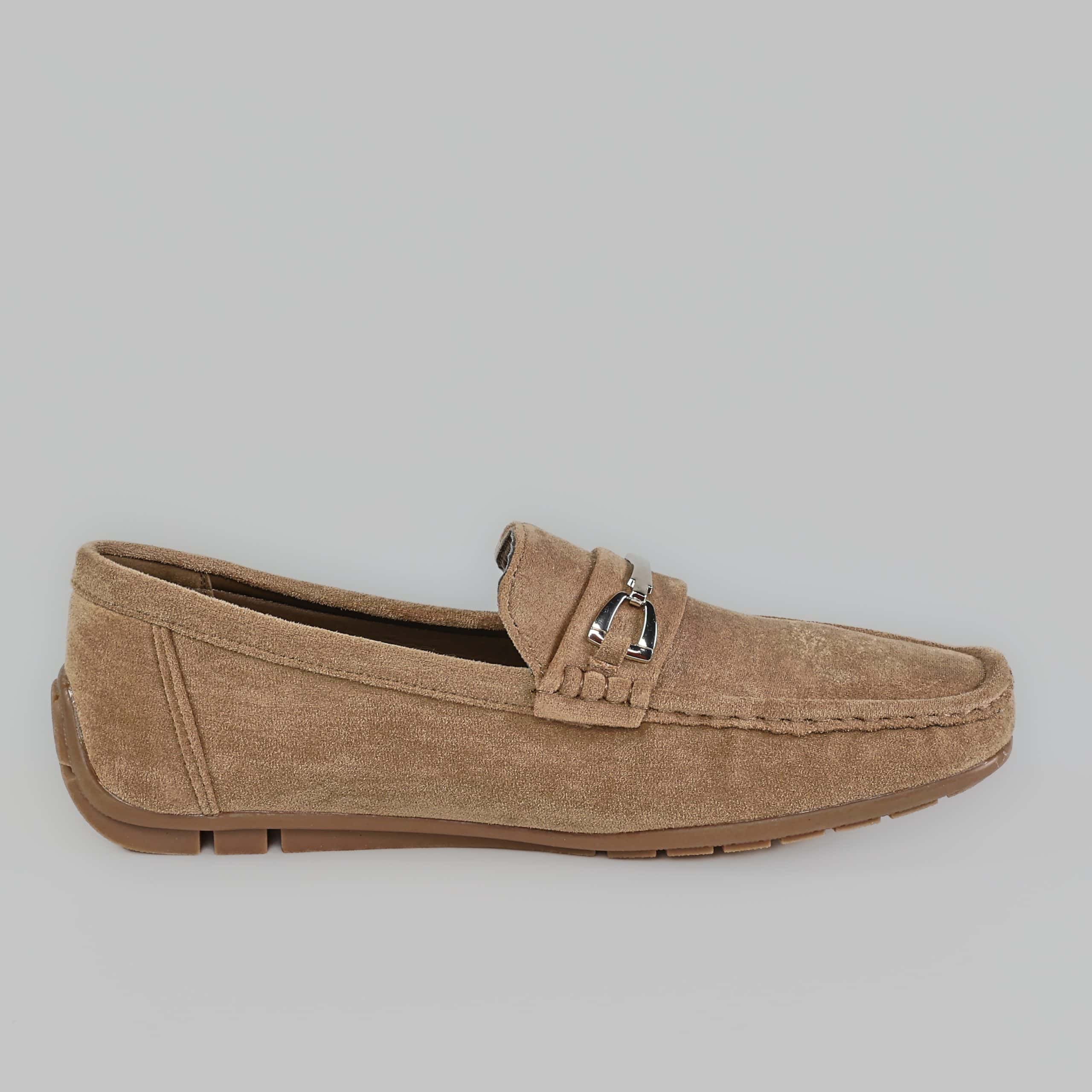 Emiliano – Mocassins Hommes en Kaki.
