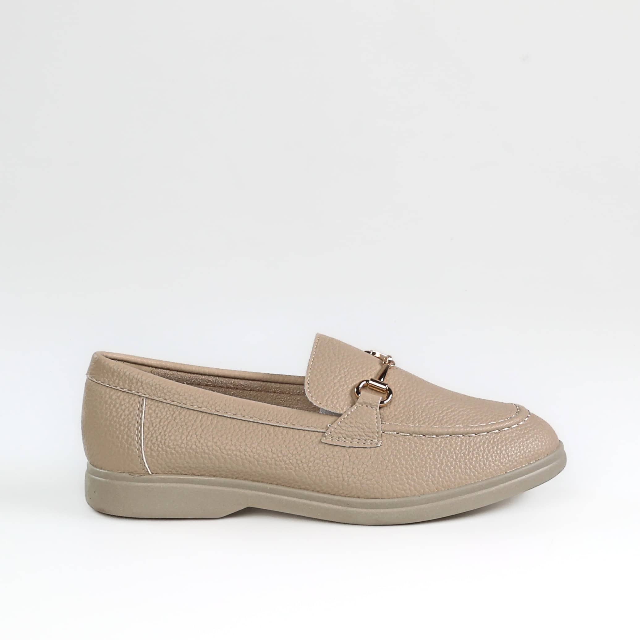 Passage – Mocassins Femmes en Beige.