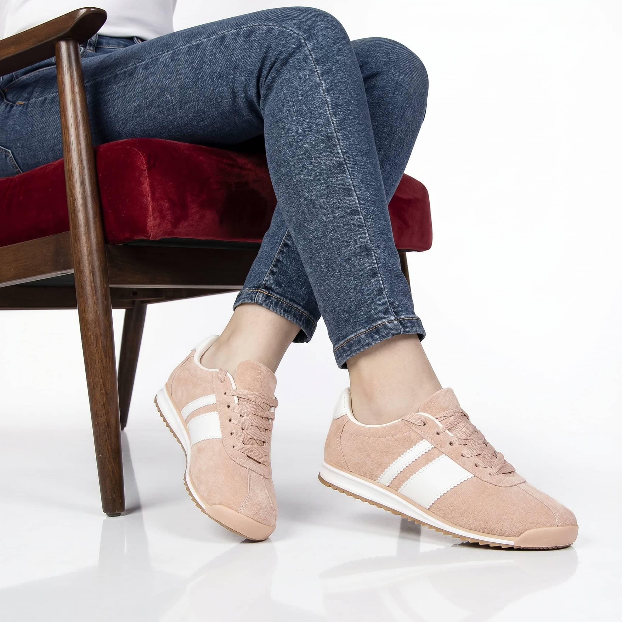 FELLA – Baskets Femmes en Rose.