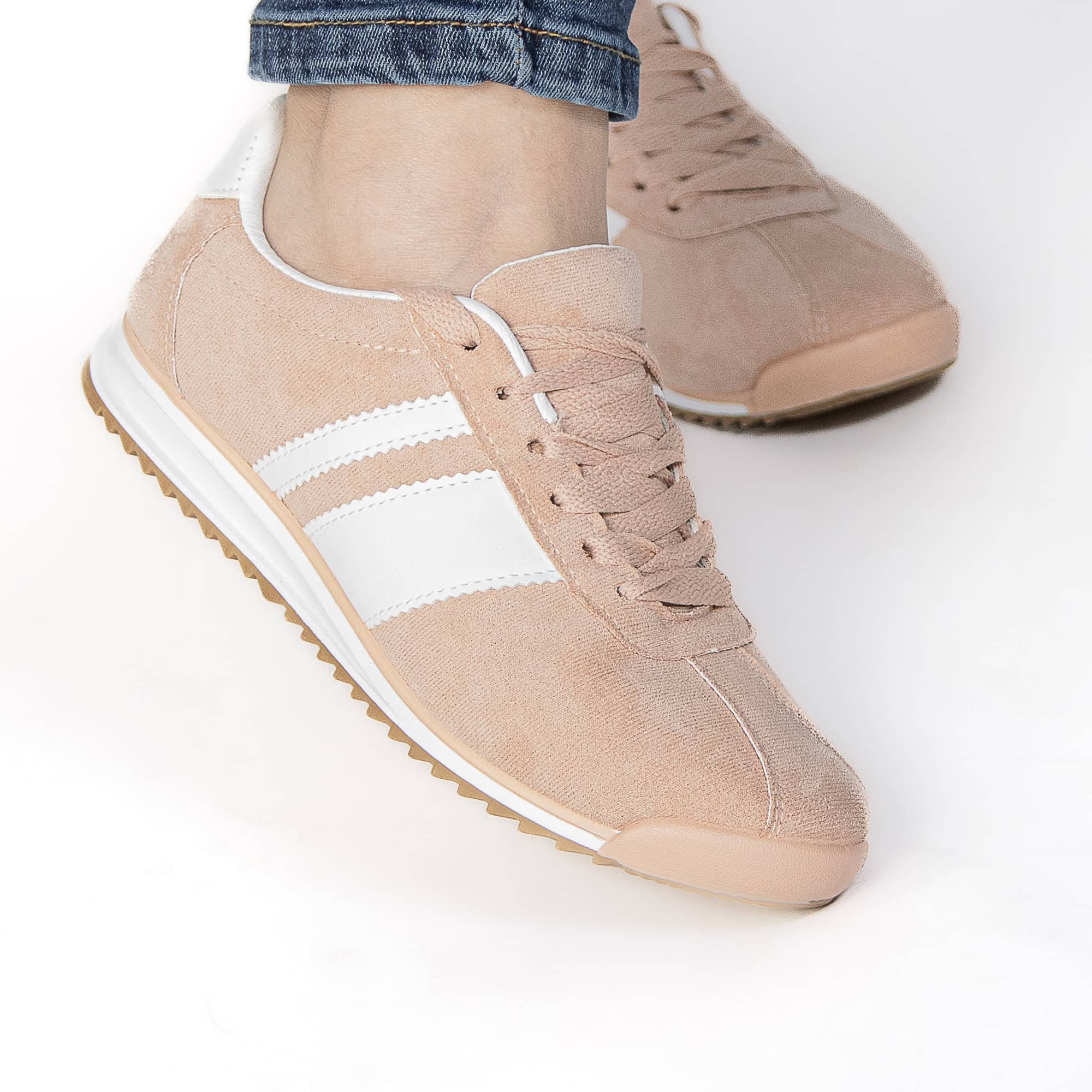FELLA – Baskets Femmes en Rose.