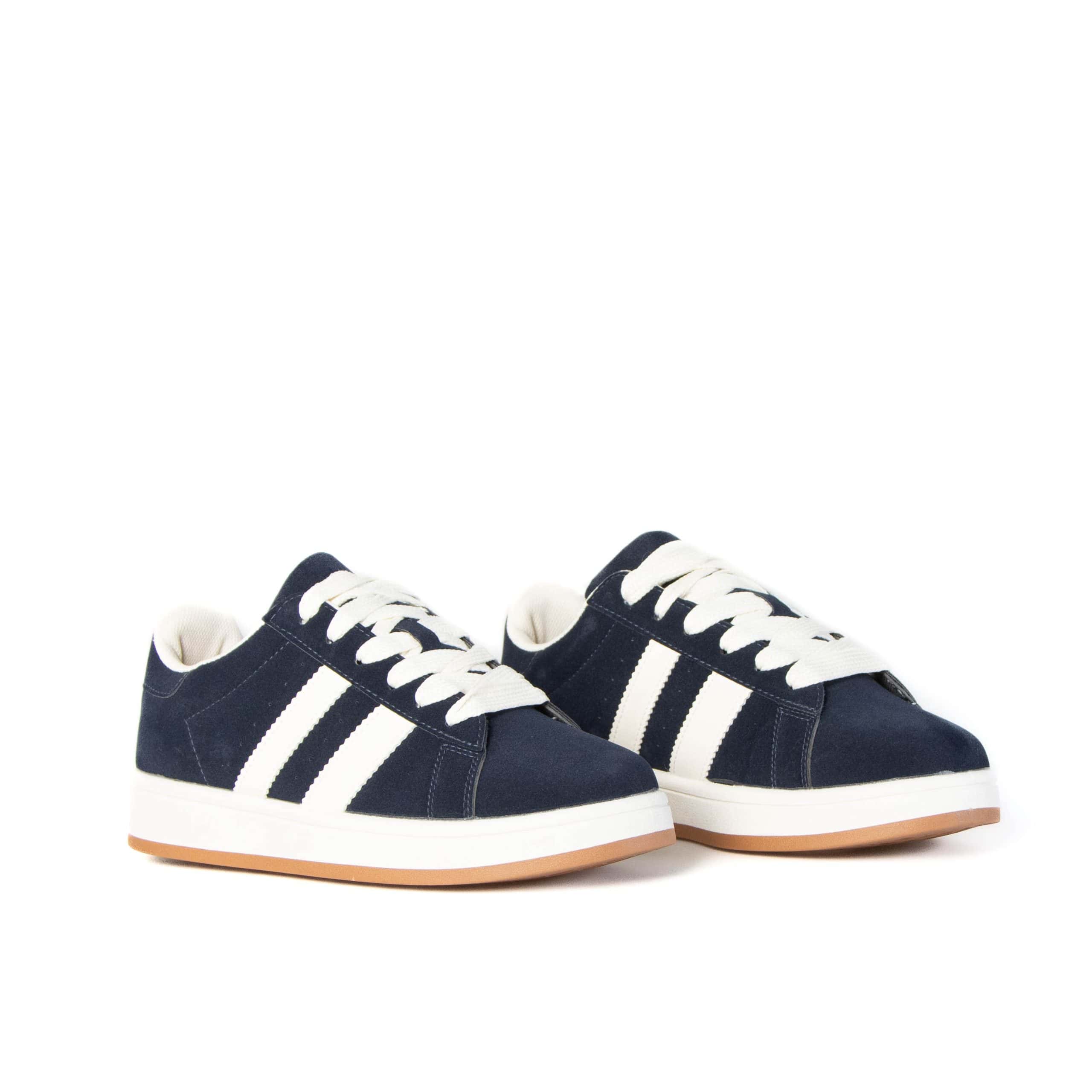 SCOTT – Baskets Hommes en Bleu Marine.