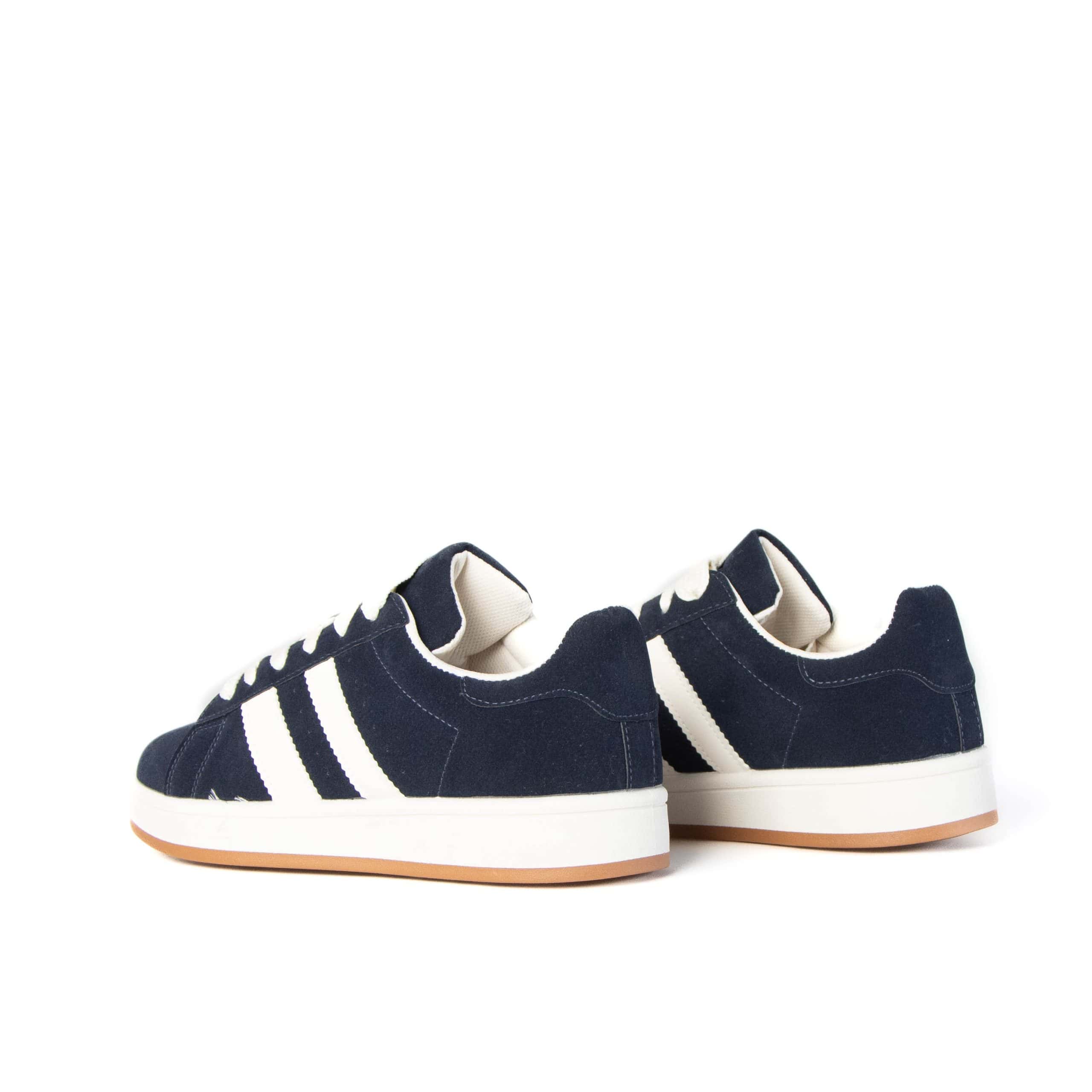 SCOTT – Baskets Hommes en Bleu Marine.