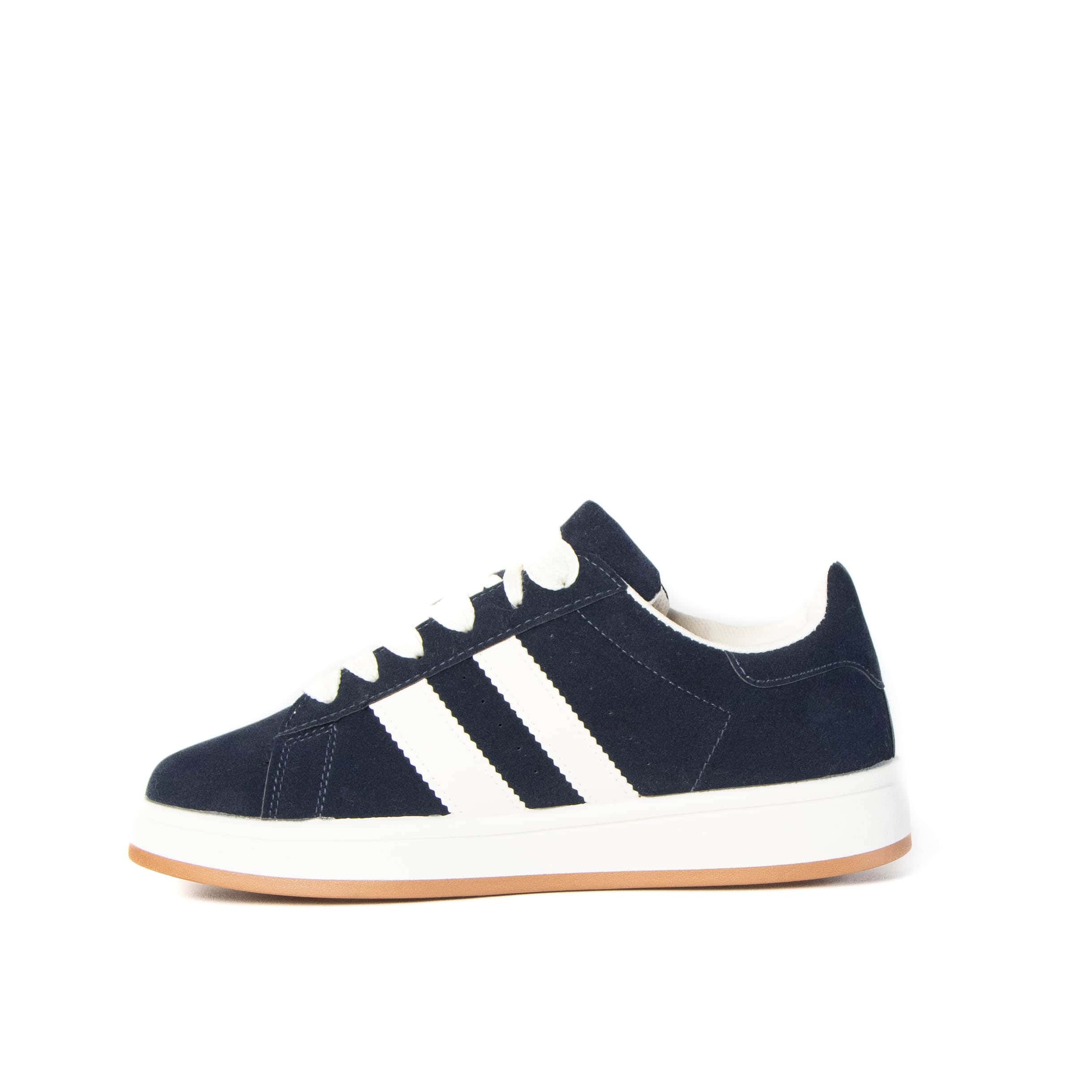 SCOTT – Baskets Hommes en Bleu Marine.