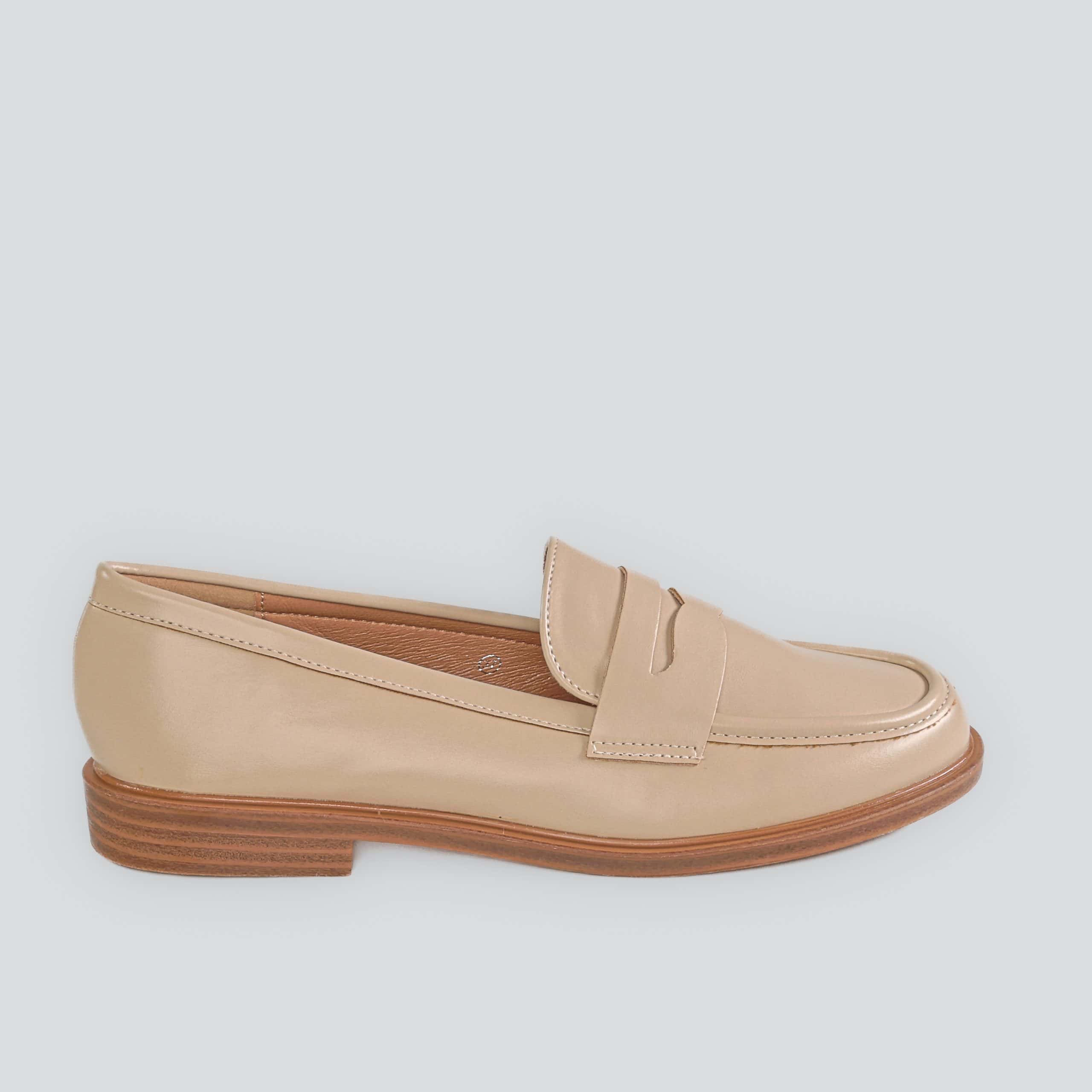 Roma – Mocassins Femmes en Kaki.
