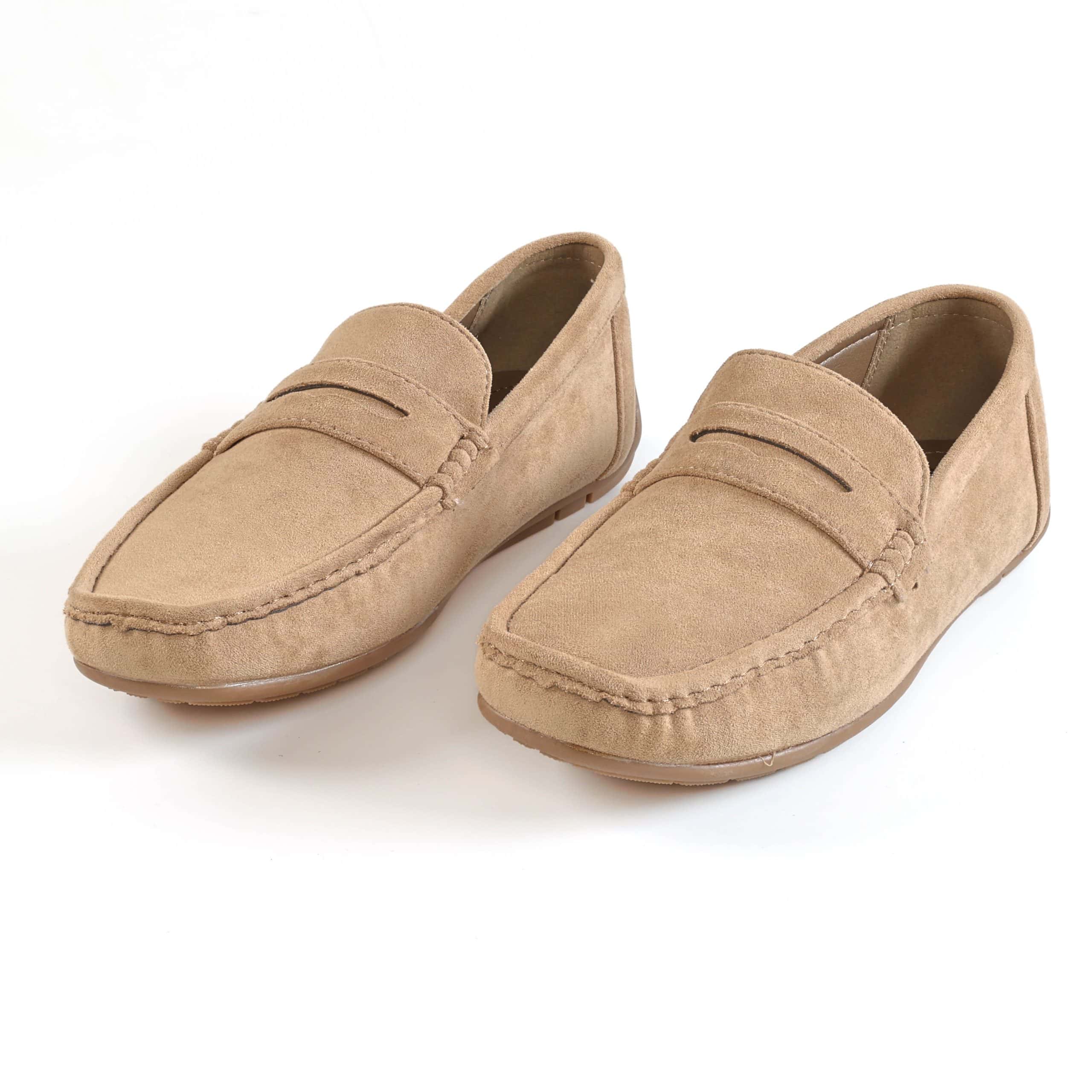Waylon – Mocassins Hommes en Kaki.