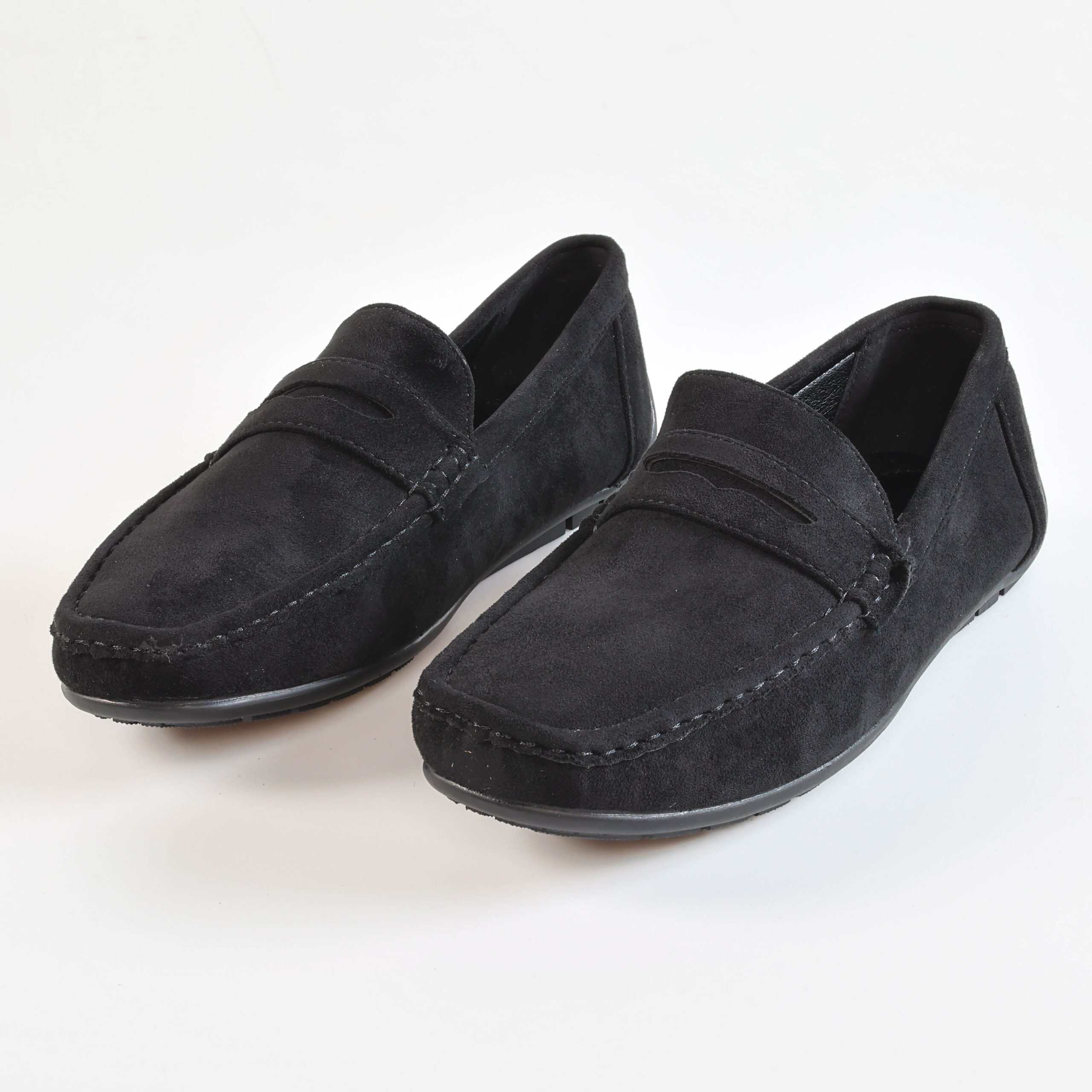 Waylon – Mocassins Hommes en Noir.