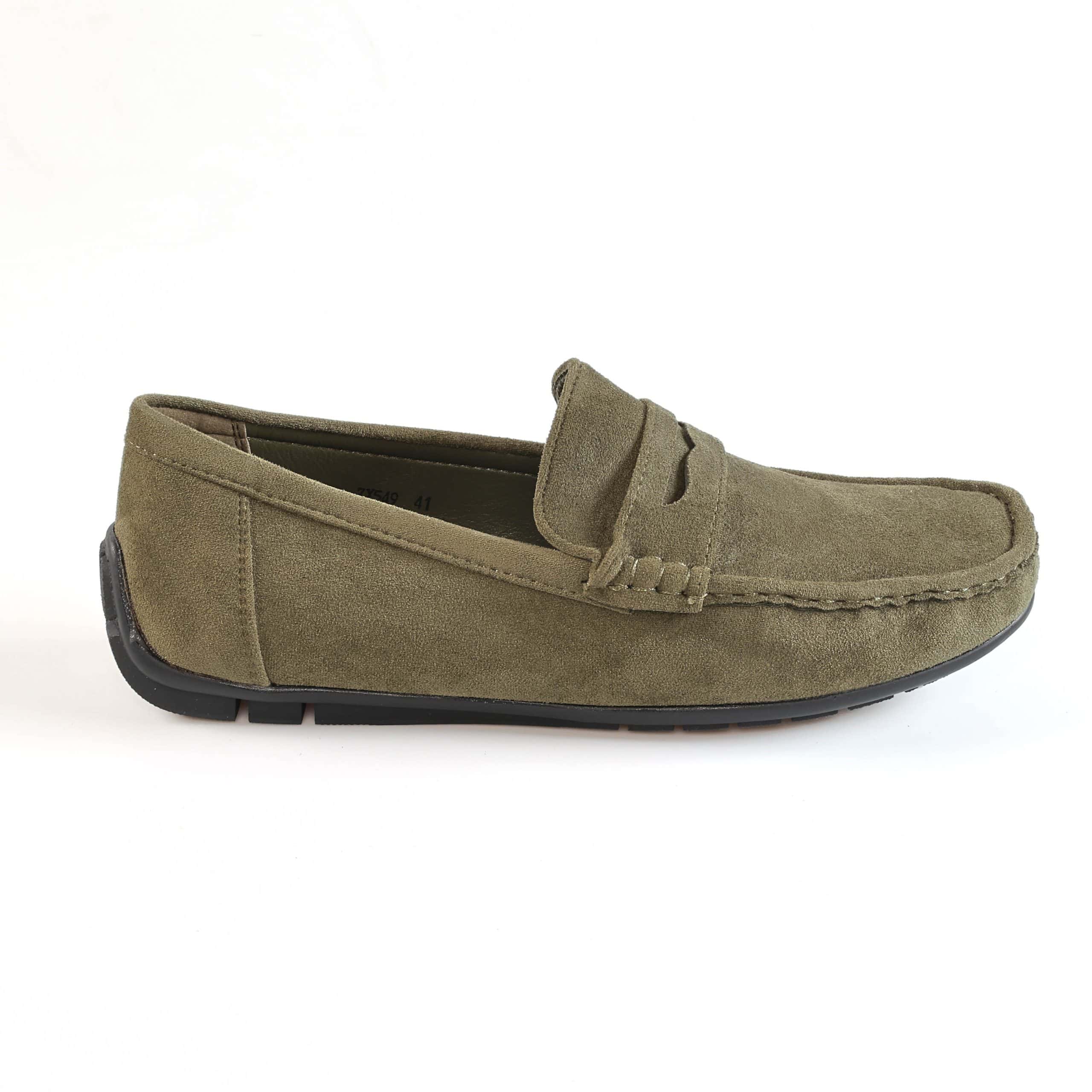 Waylon – Mocassins Hommes en Vert.