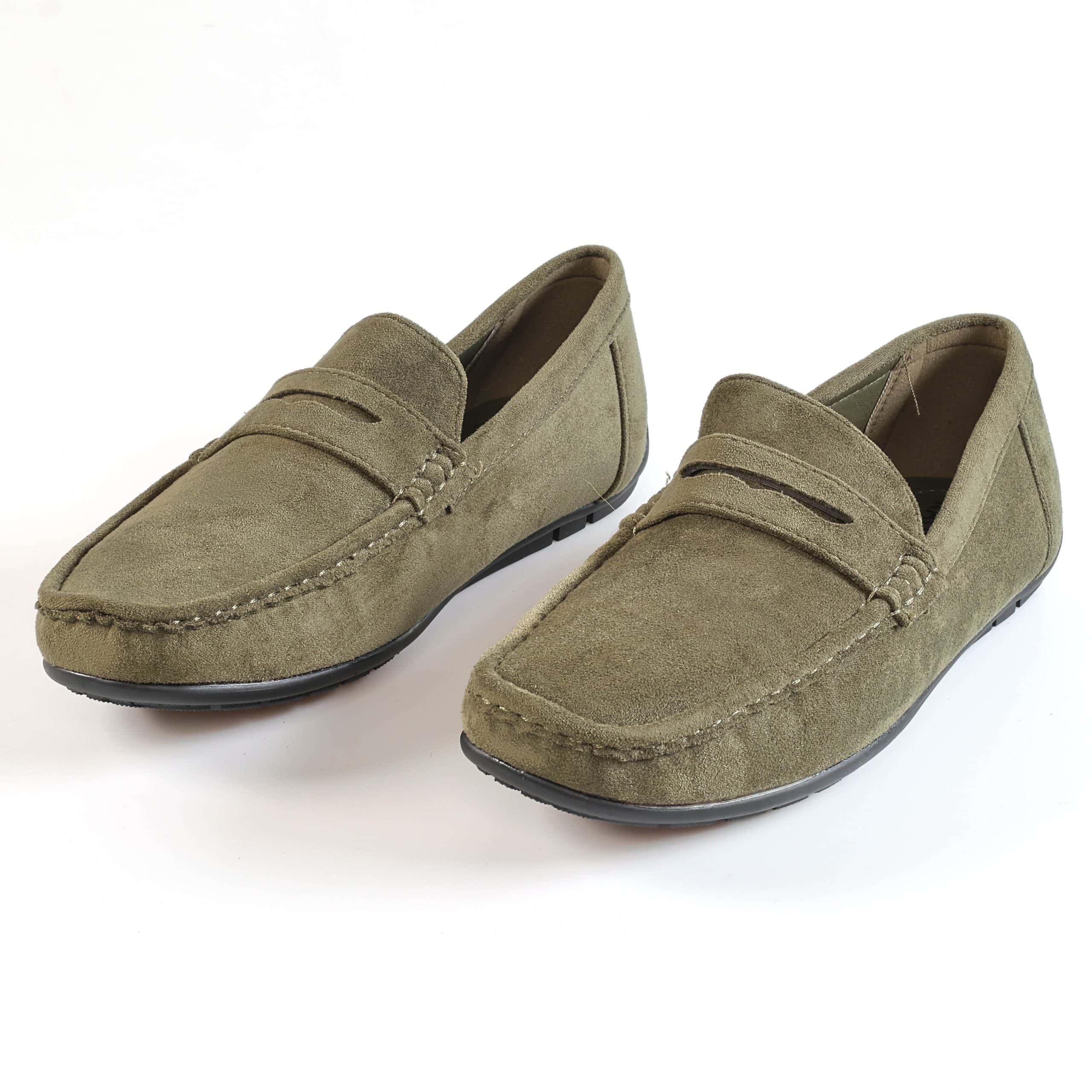 Waylon – Mocassins Hommes en Vert.