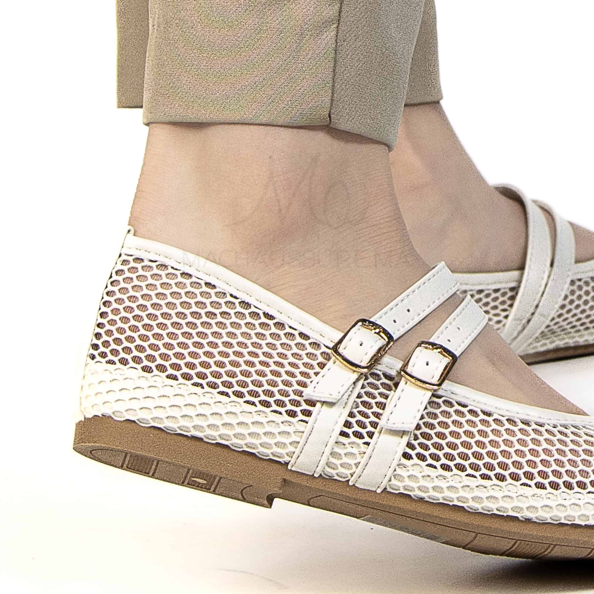 Marha – Ballerines Femmes en Beige.