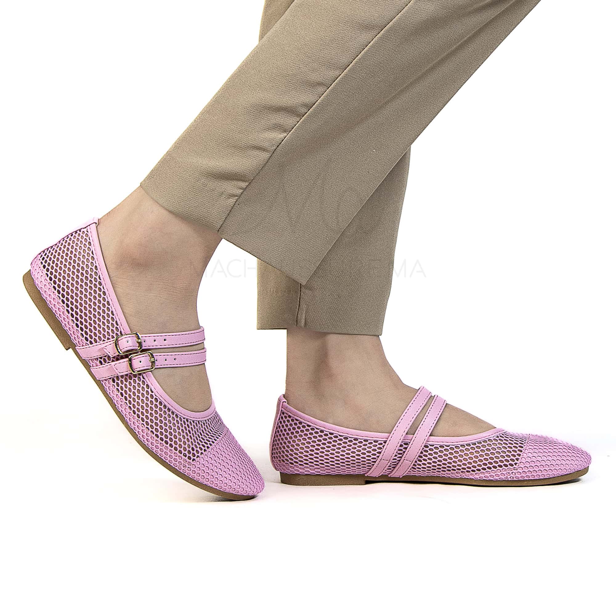 Marha – Ballerines Femmes en Rose.