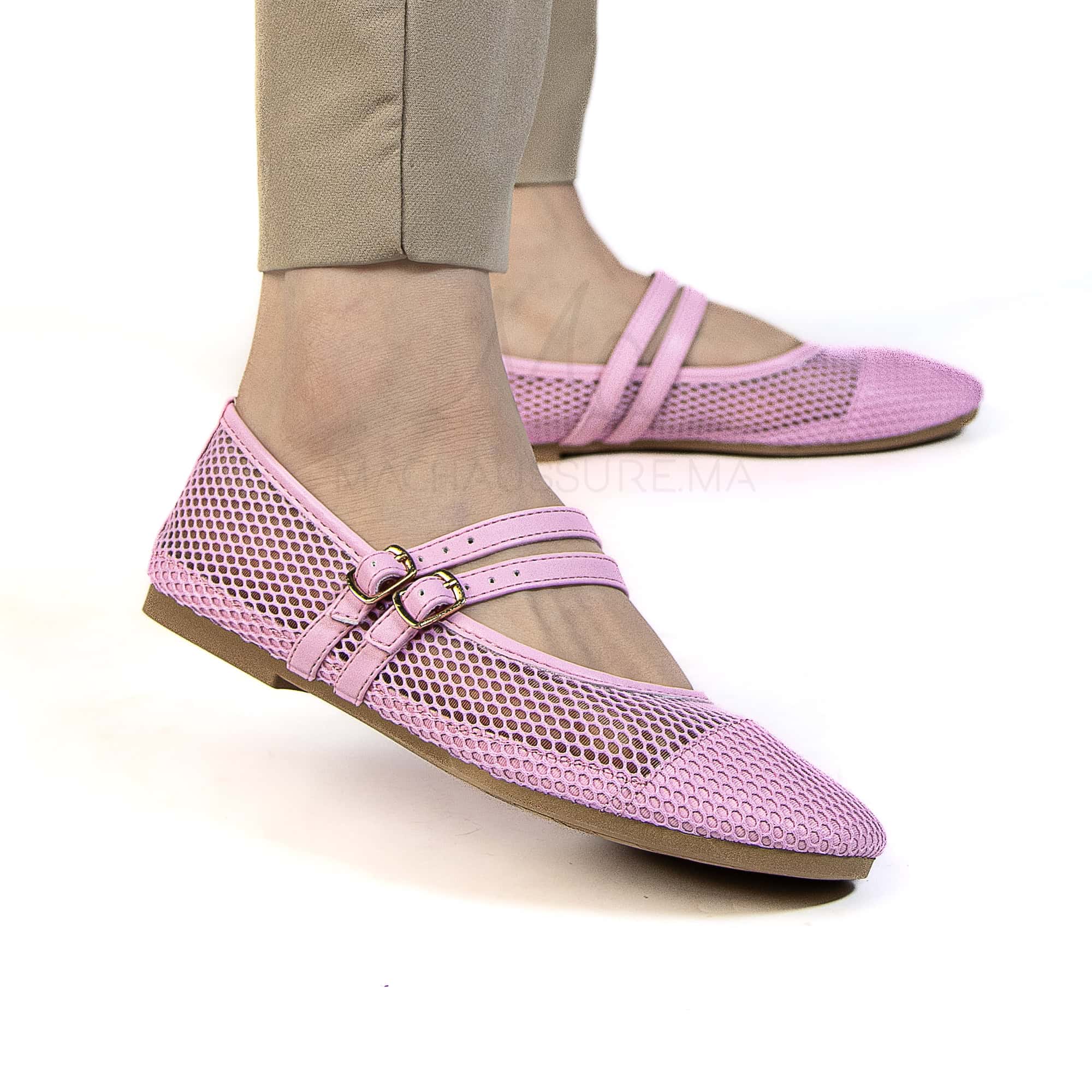 Marha – Ballerines Femmes en Rose.