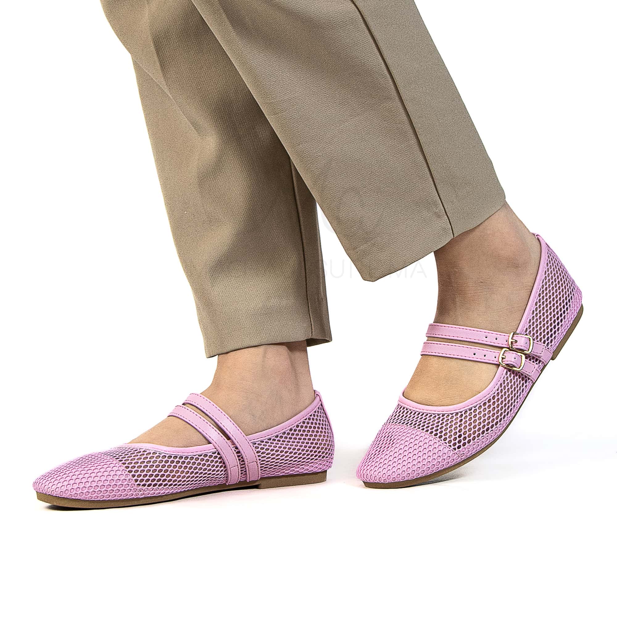 Marha – Ballerines Femmes en Rose.
