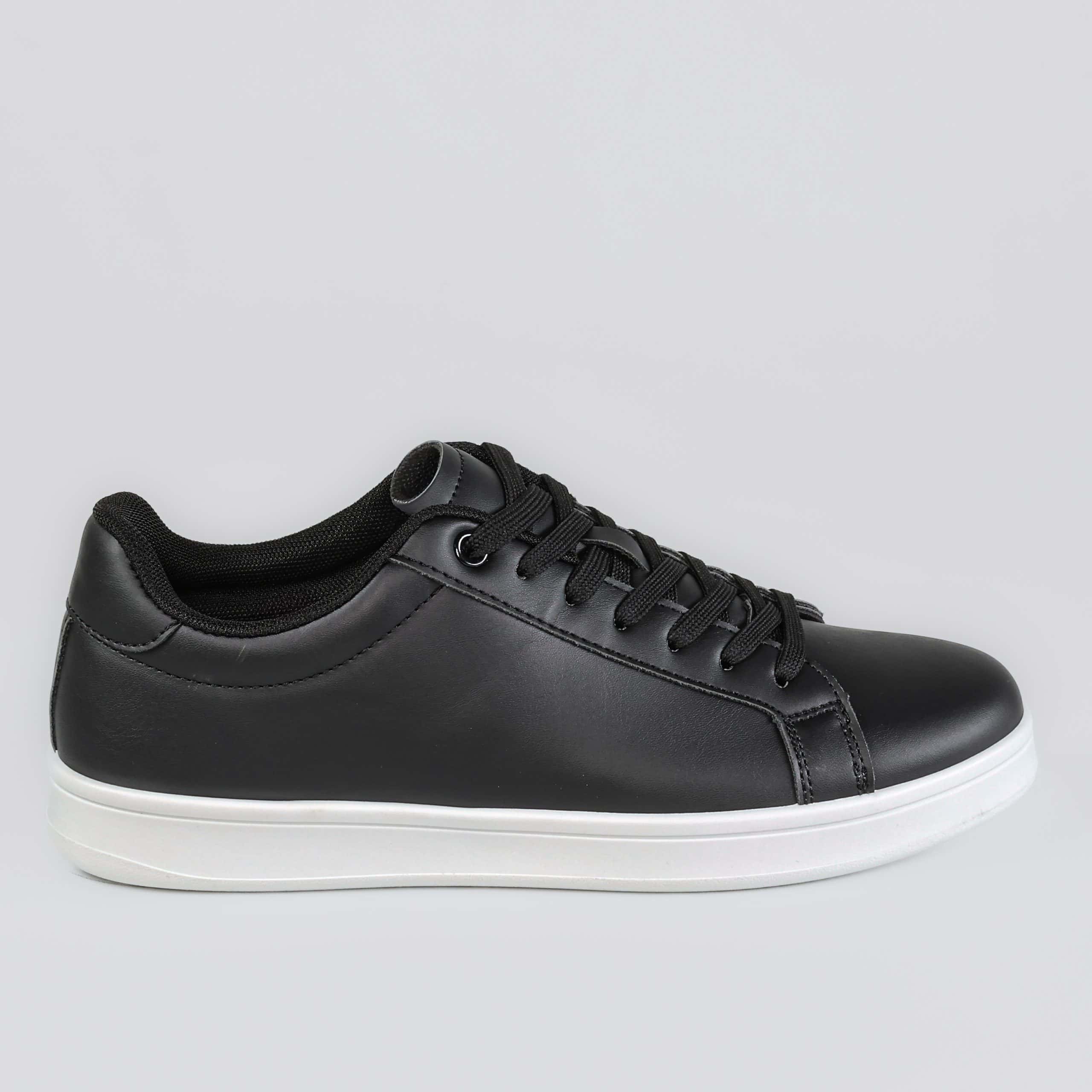 Elliott – Baskets Hommes en Noir.