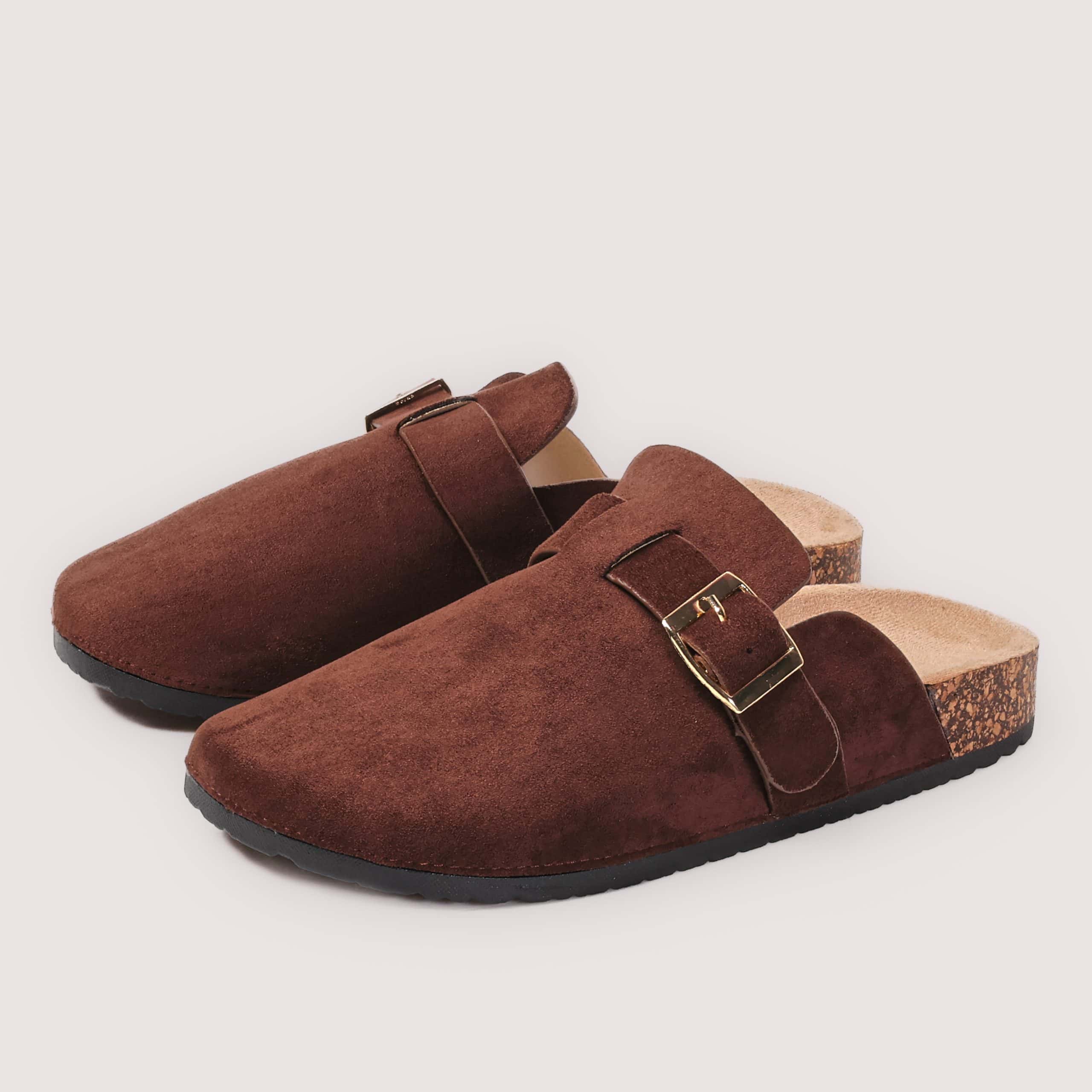 Clogs – Sabots Femmes en Marron.