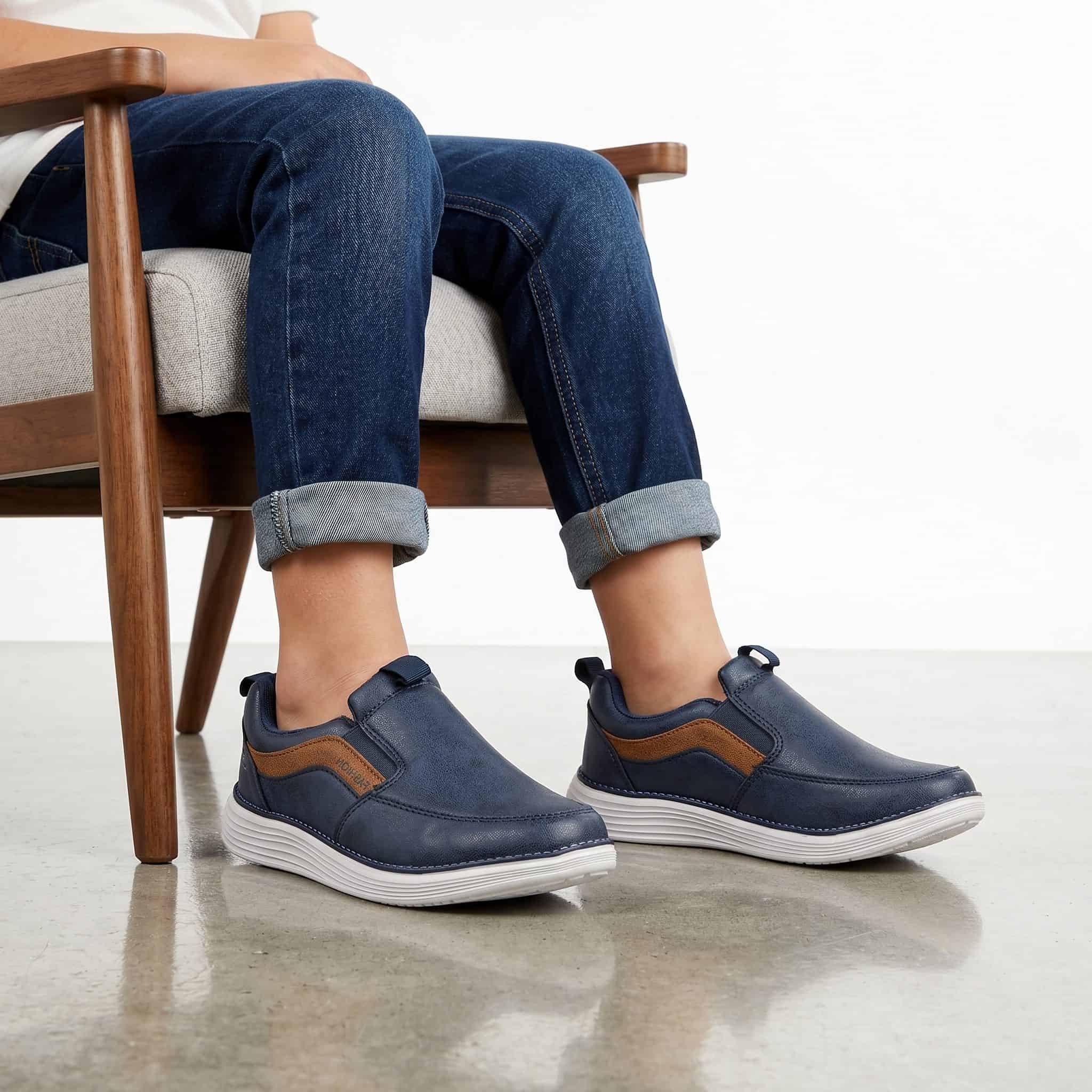 Rifty – Baskets Enfants en Bleu.