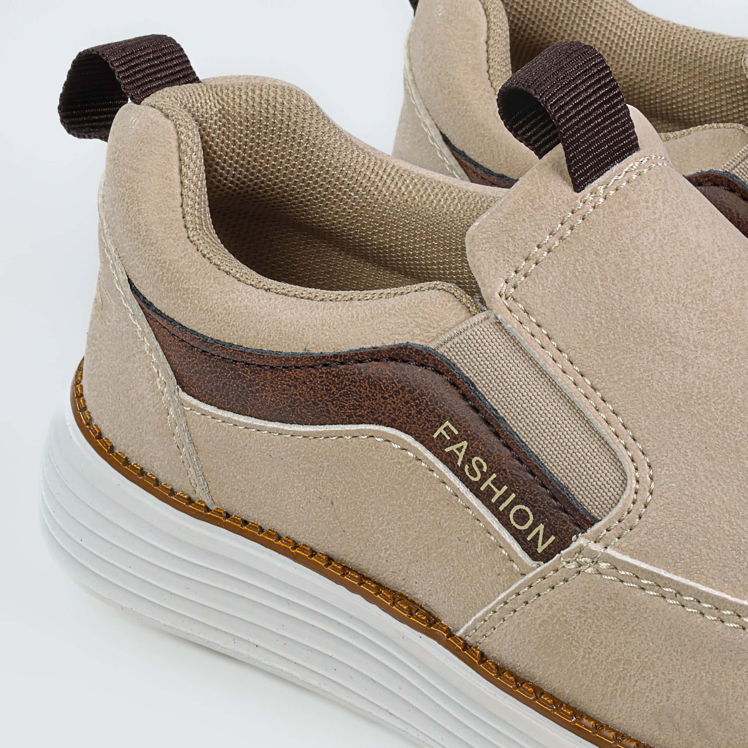 Rifty – Baskets Enfants en Kaki.