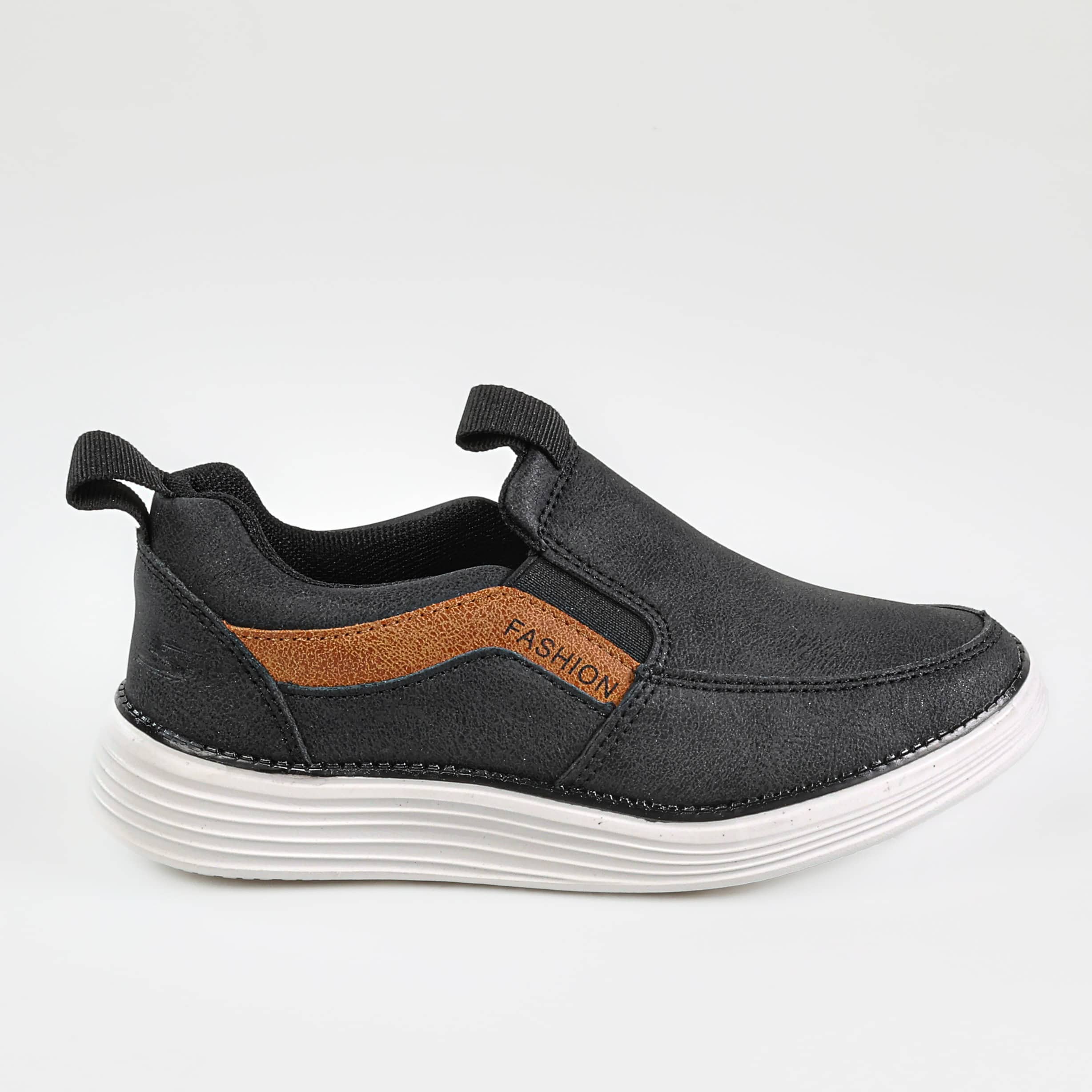 Rifty – Baskets Enfants en Noir.