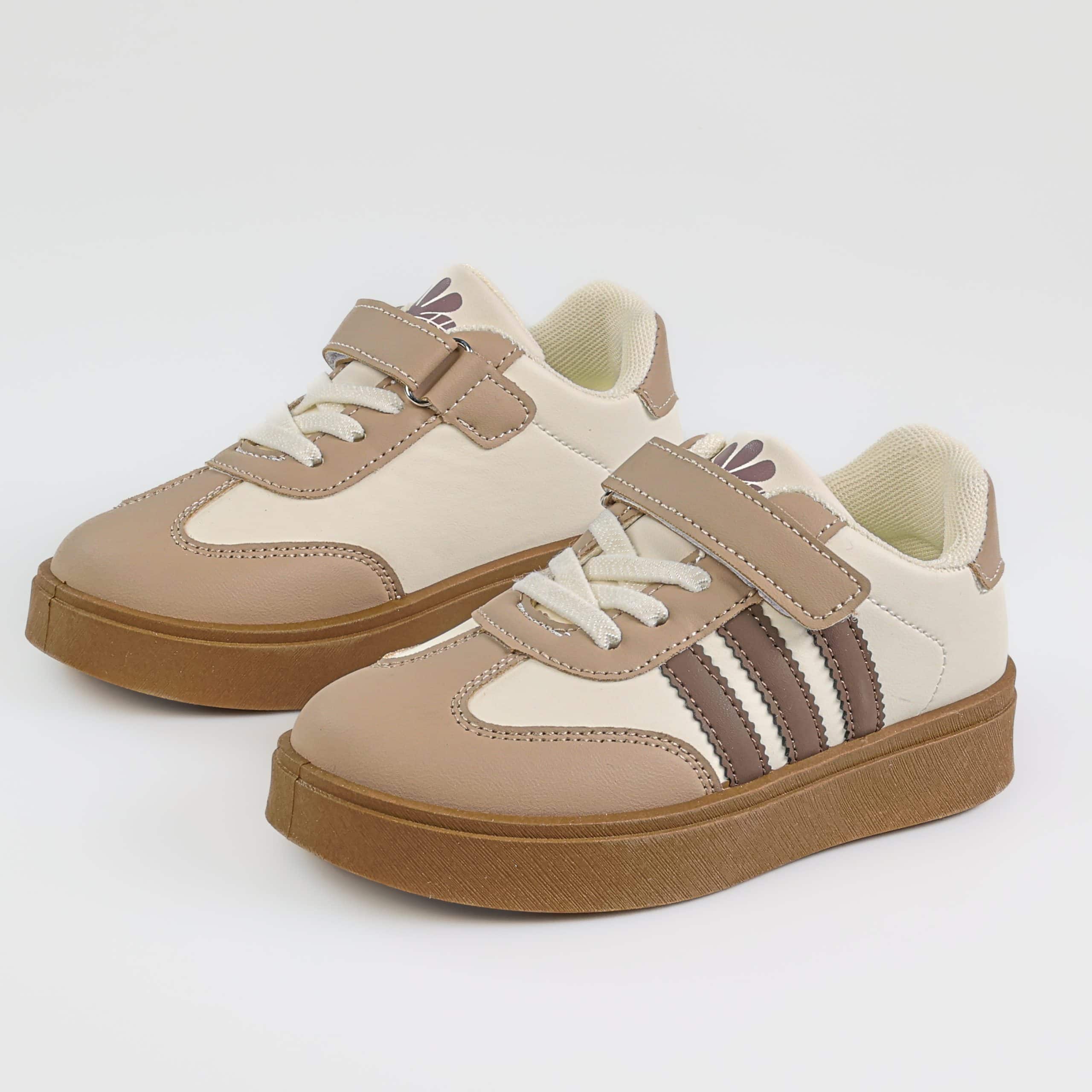 Layan – Baskets Enfants en Kaki.