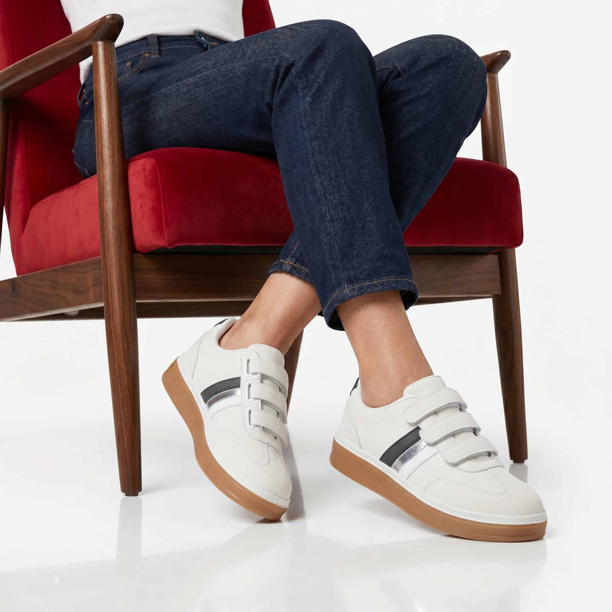 Nova – Baskets Femmes en Blanc.