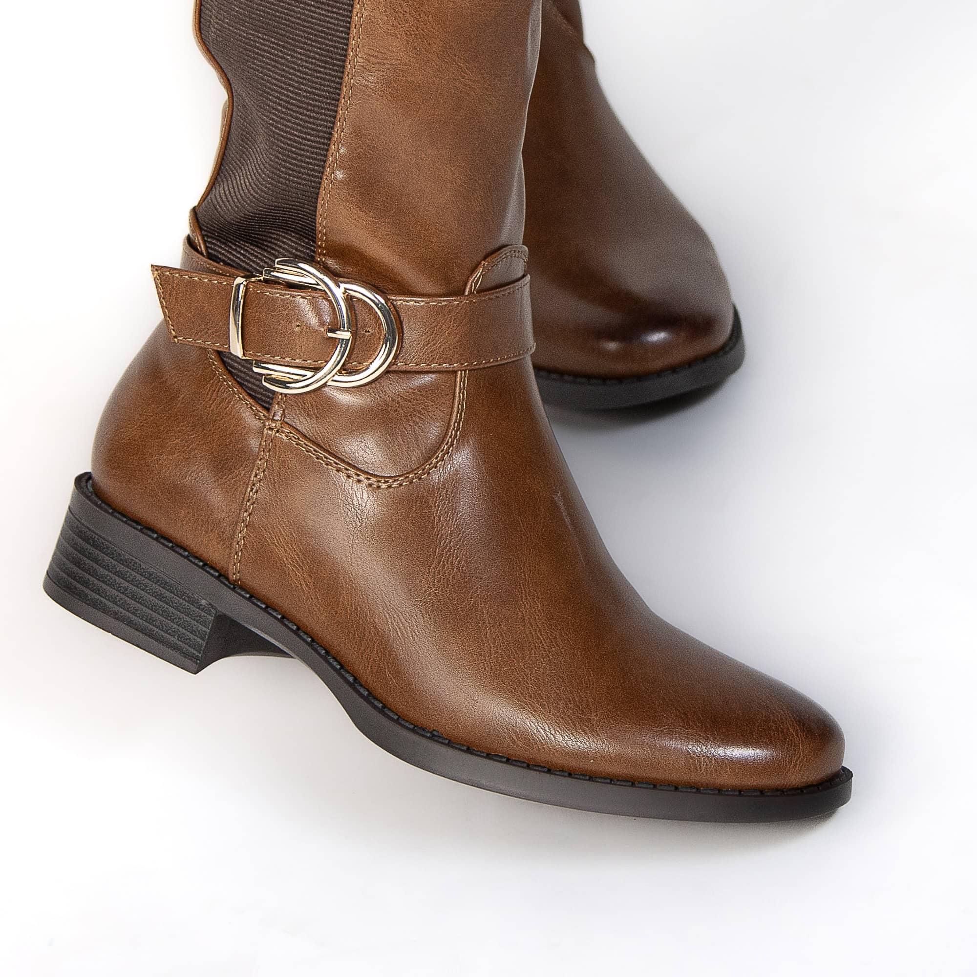 Atlas – Bottes femmes en Tabac.