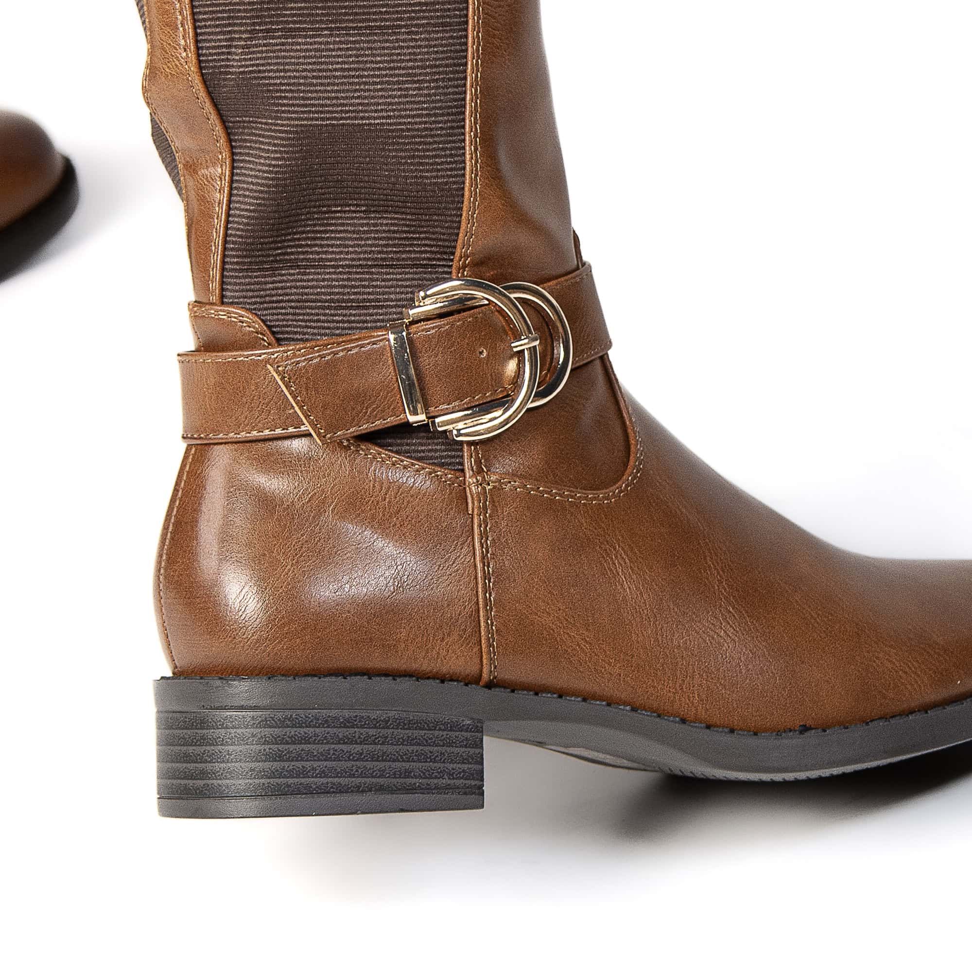 Atlas – Bottes femmes en Tabac.