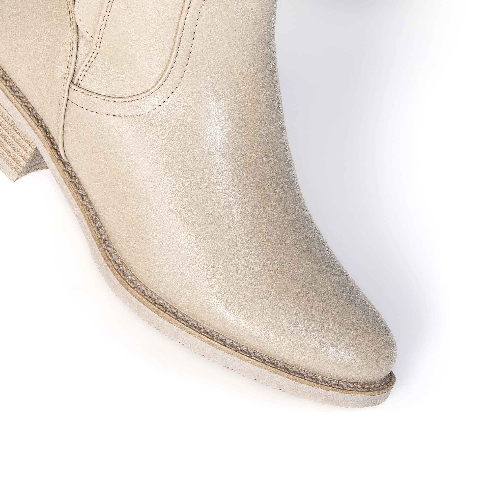 GLORY – Bottines femmes en Kaki.