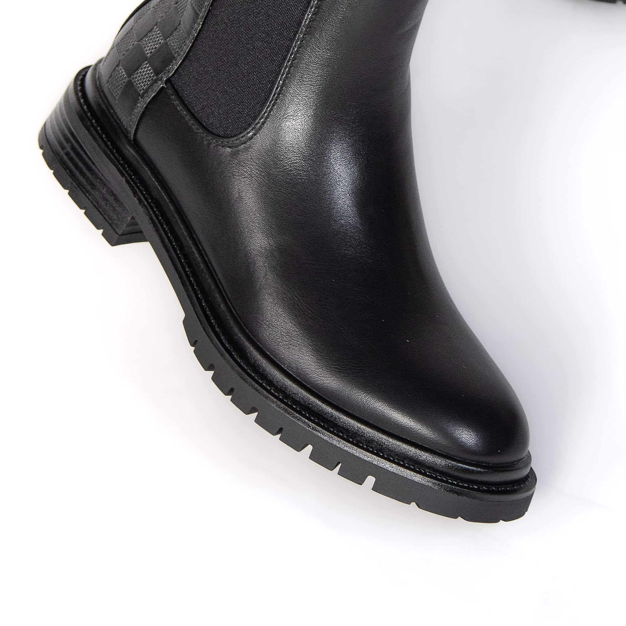 YANTI – Bottines femmes en Noir.