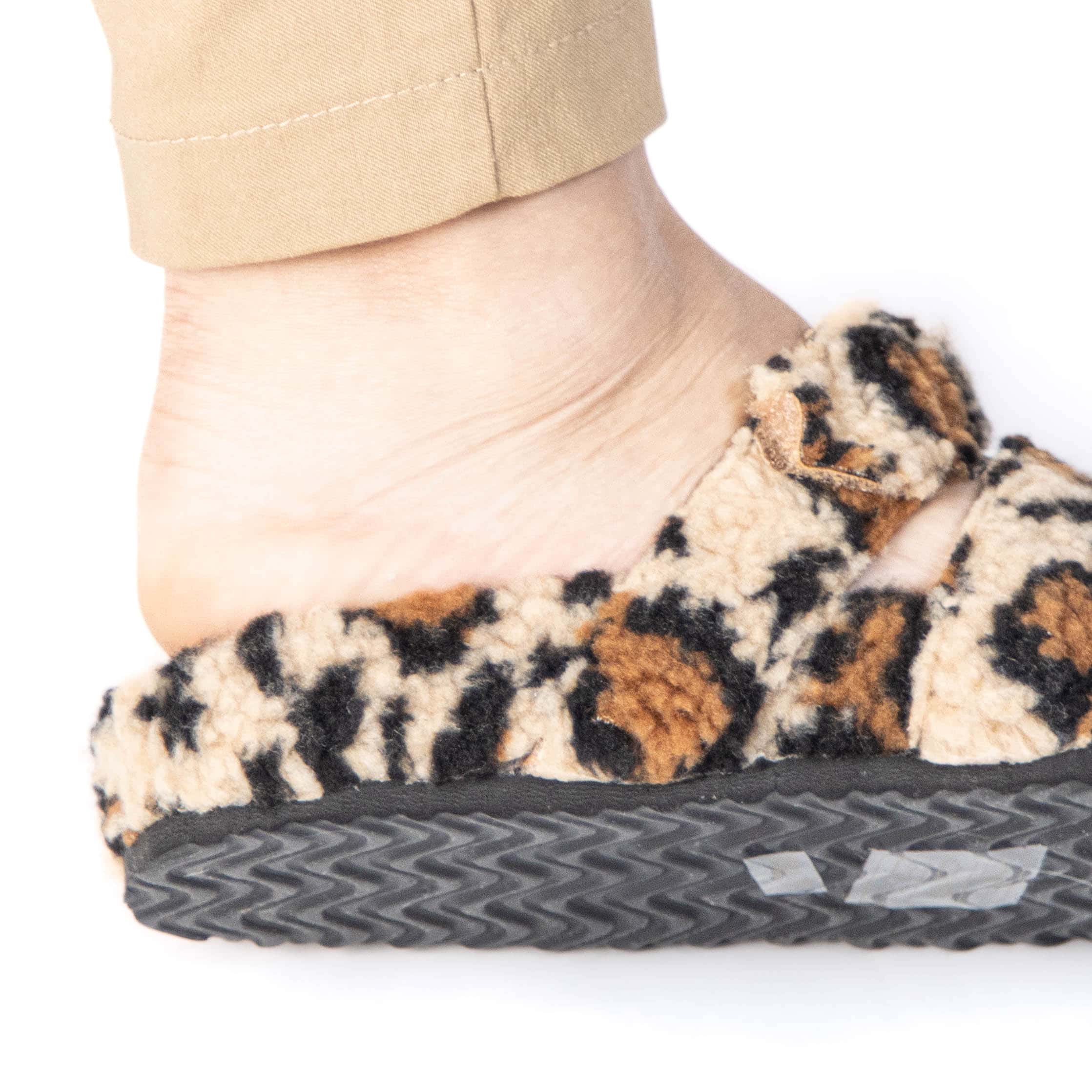 Softy – Pantoufles Femmes en Leopard.