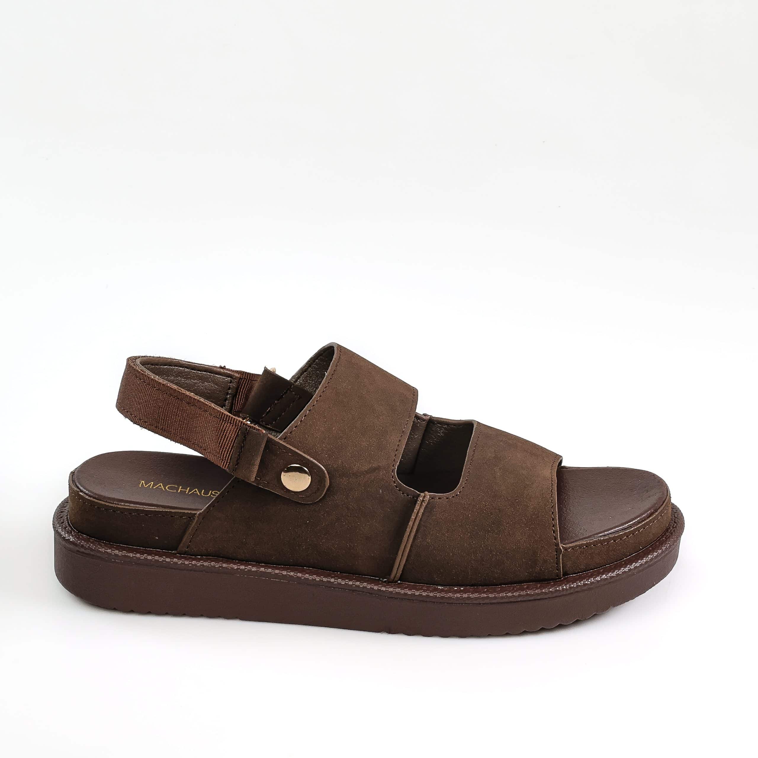 Cadence – Sandales confortables en Coffee.