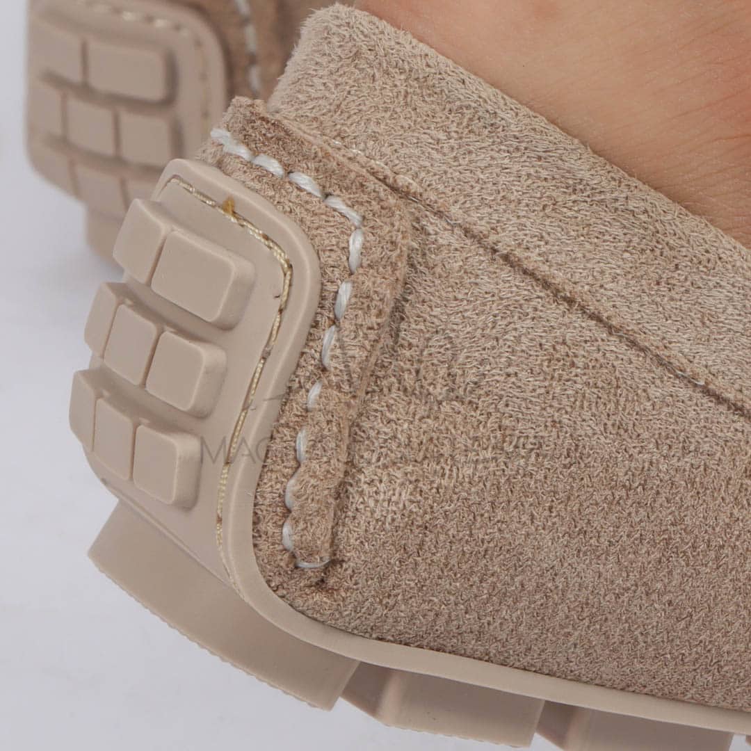 Douceur – mocassins femmes en Beige.