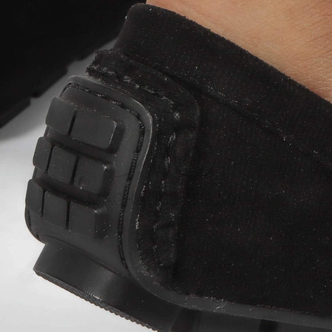 Douceur – mocassins femmes en Noir.