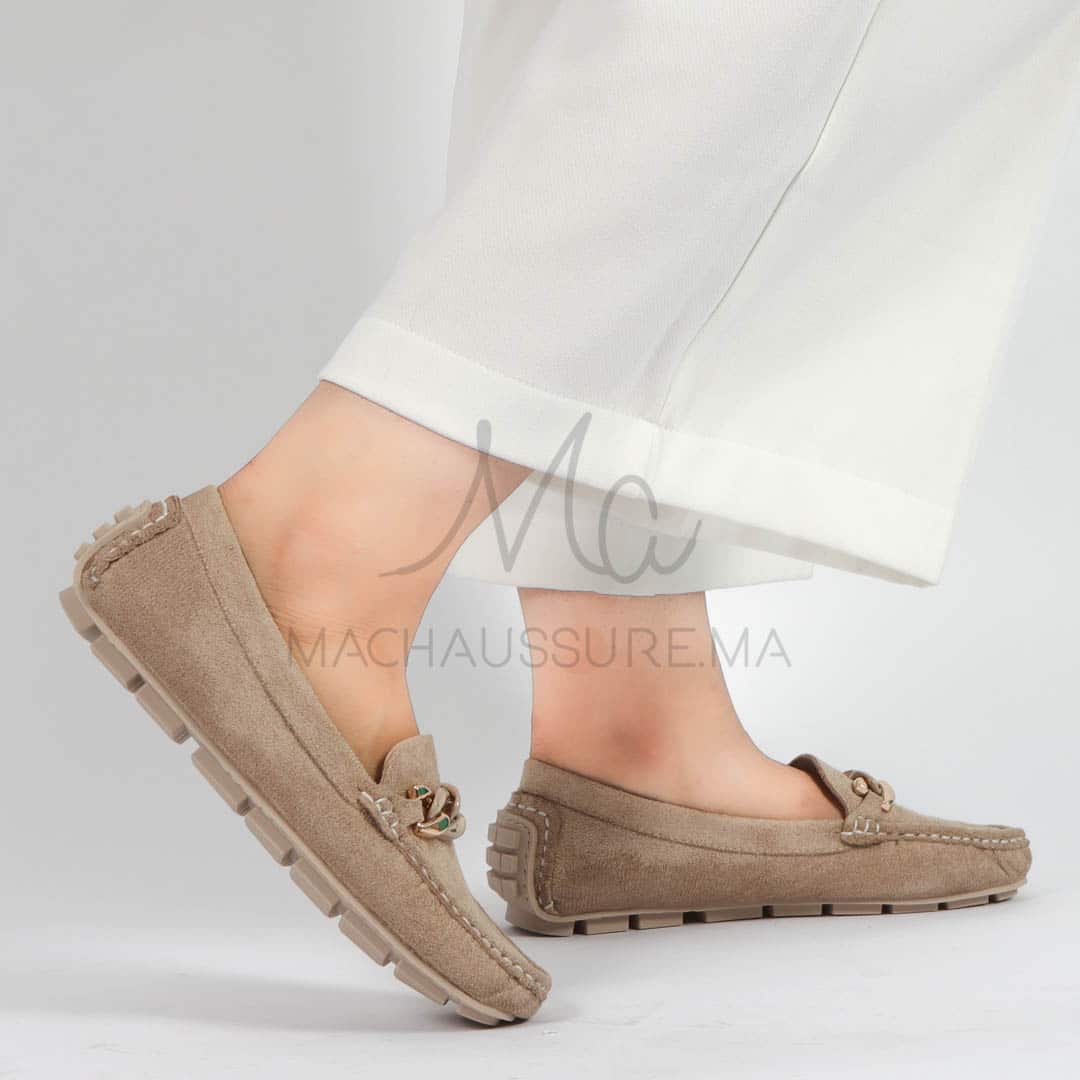 Tendre – mocassins femmes en Beige.