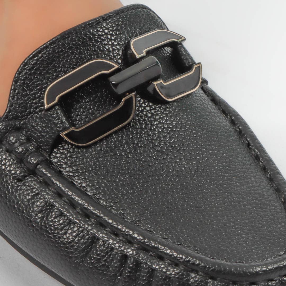 Charme – mocassins femmes en Noir.