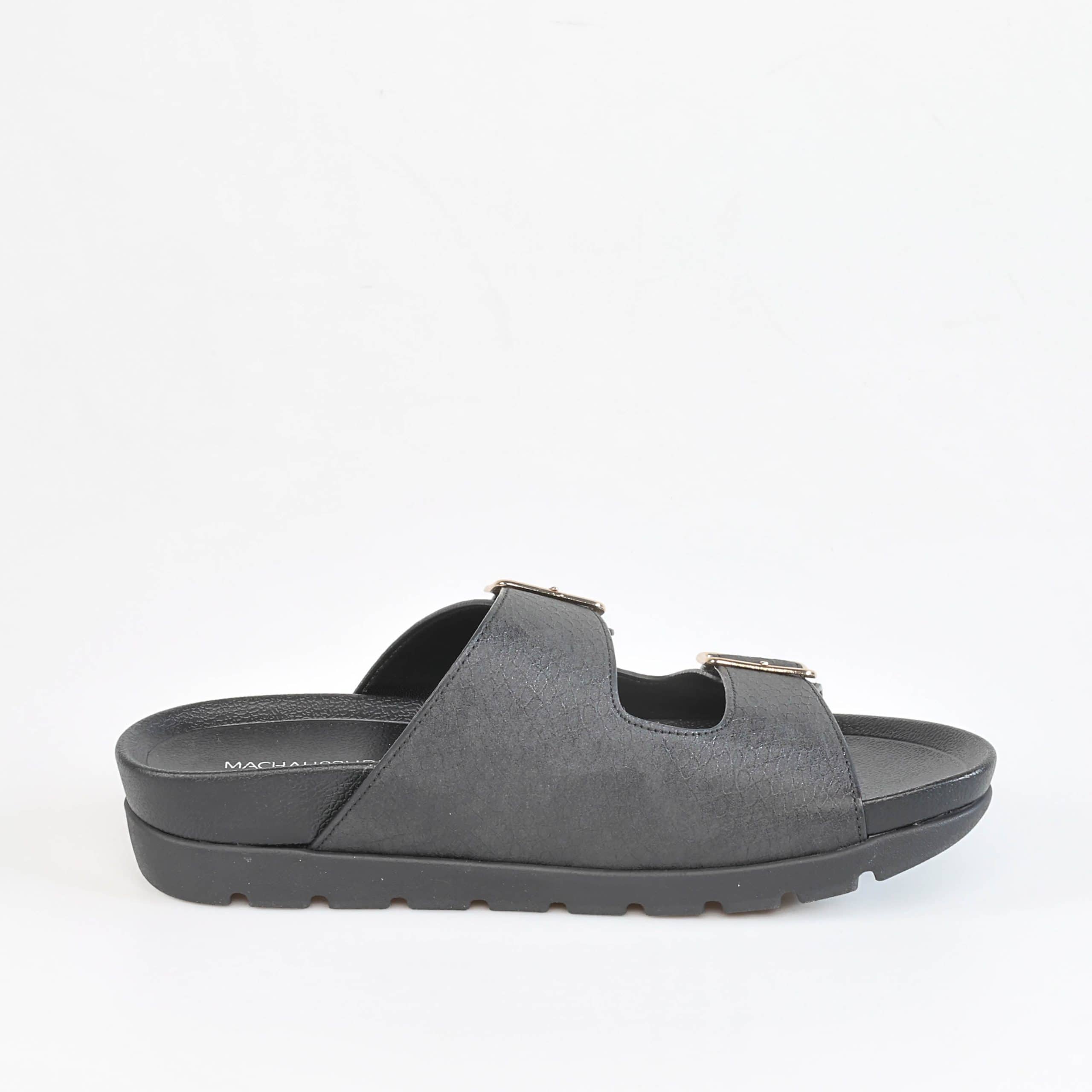 Easy Life – Sandales confort femmes en Noir.