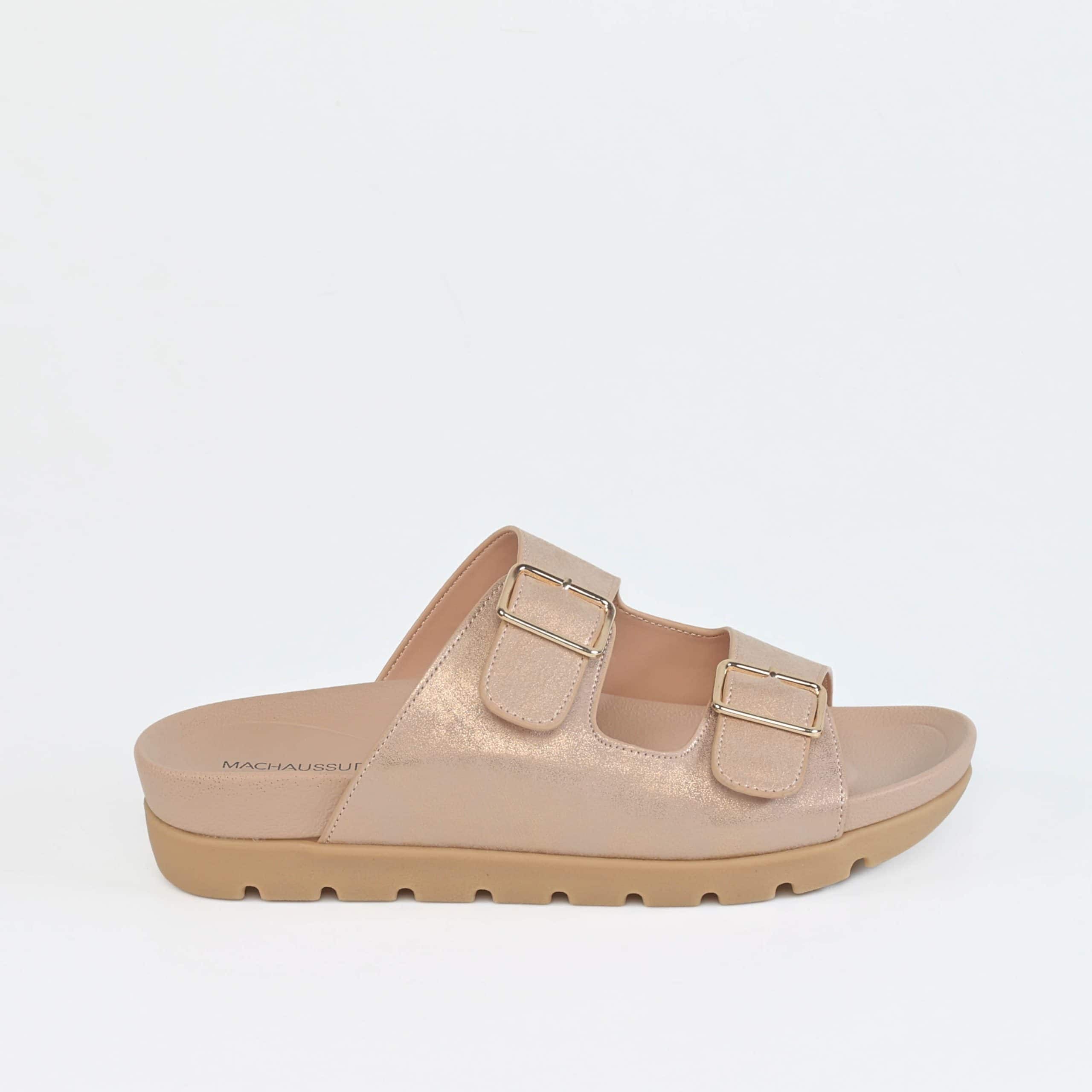 Easy Life – Sandales confort femmes en Rose doré.