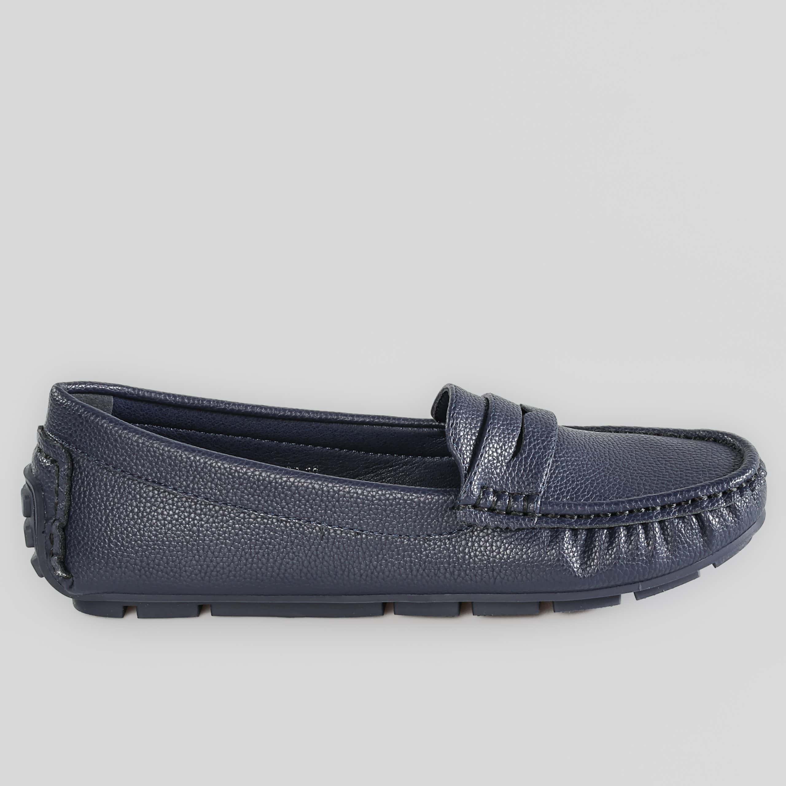 JASMINE – Mocassins Femmes en Bleu.