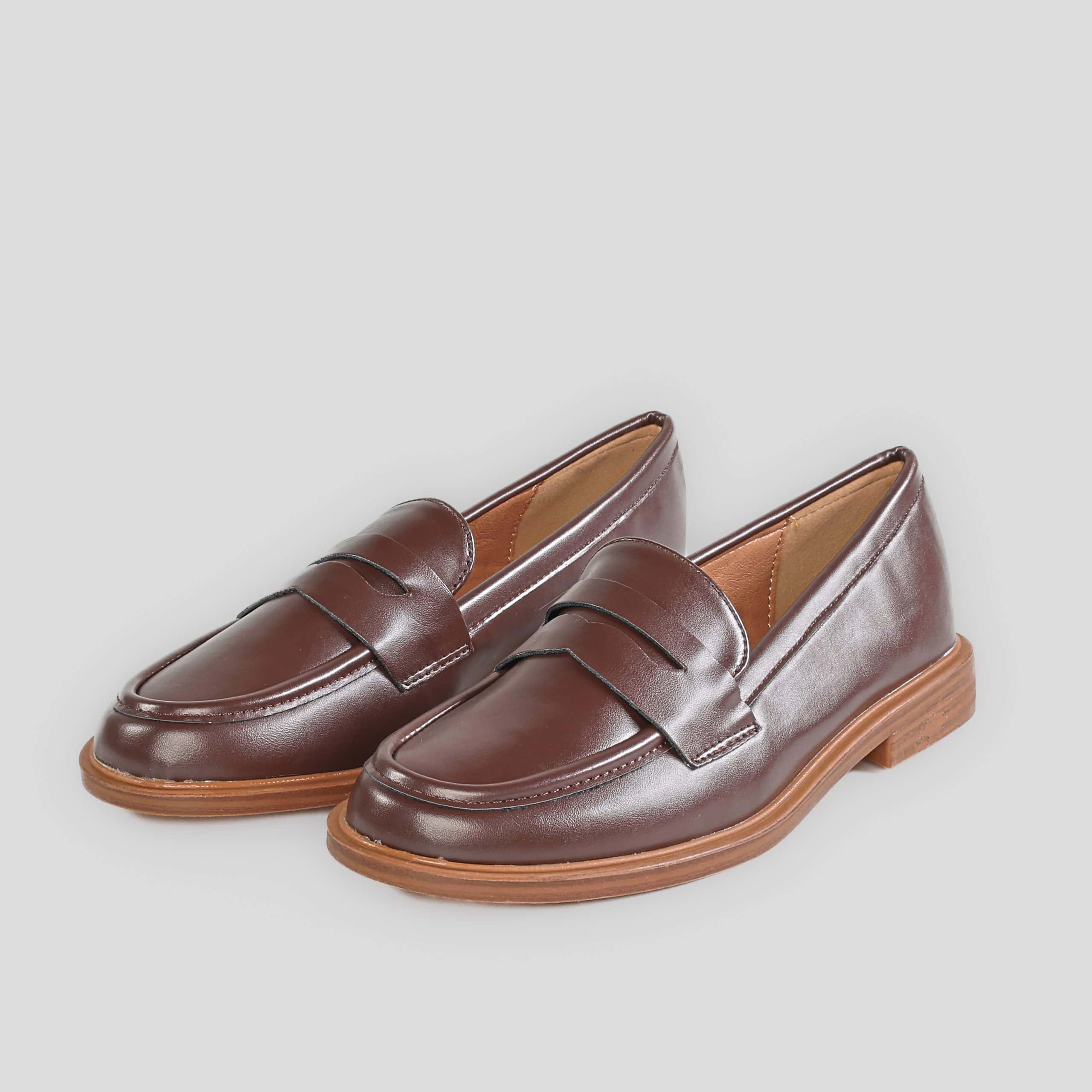 Roma – Mocassins Femmes en Marron.
