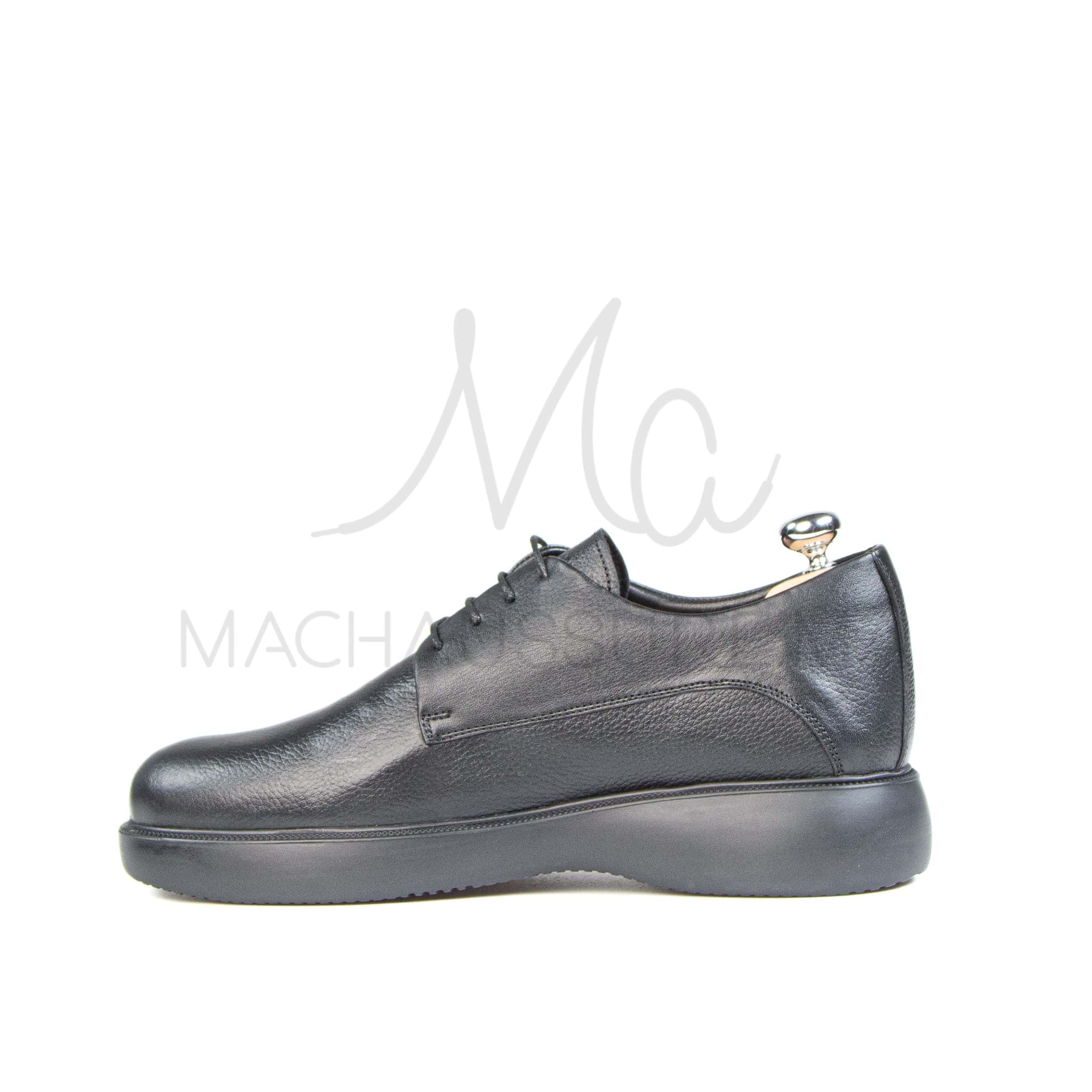 Landers – Chaussures Hommes confortables en Noir.