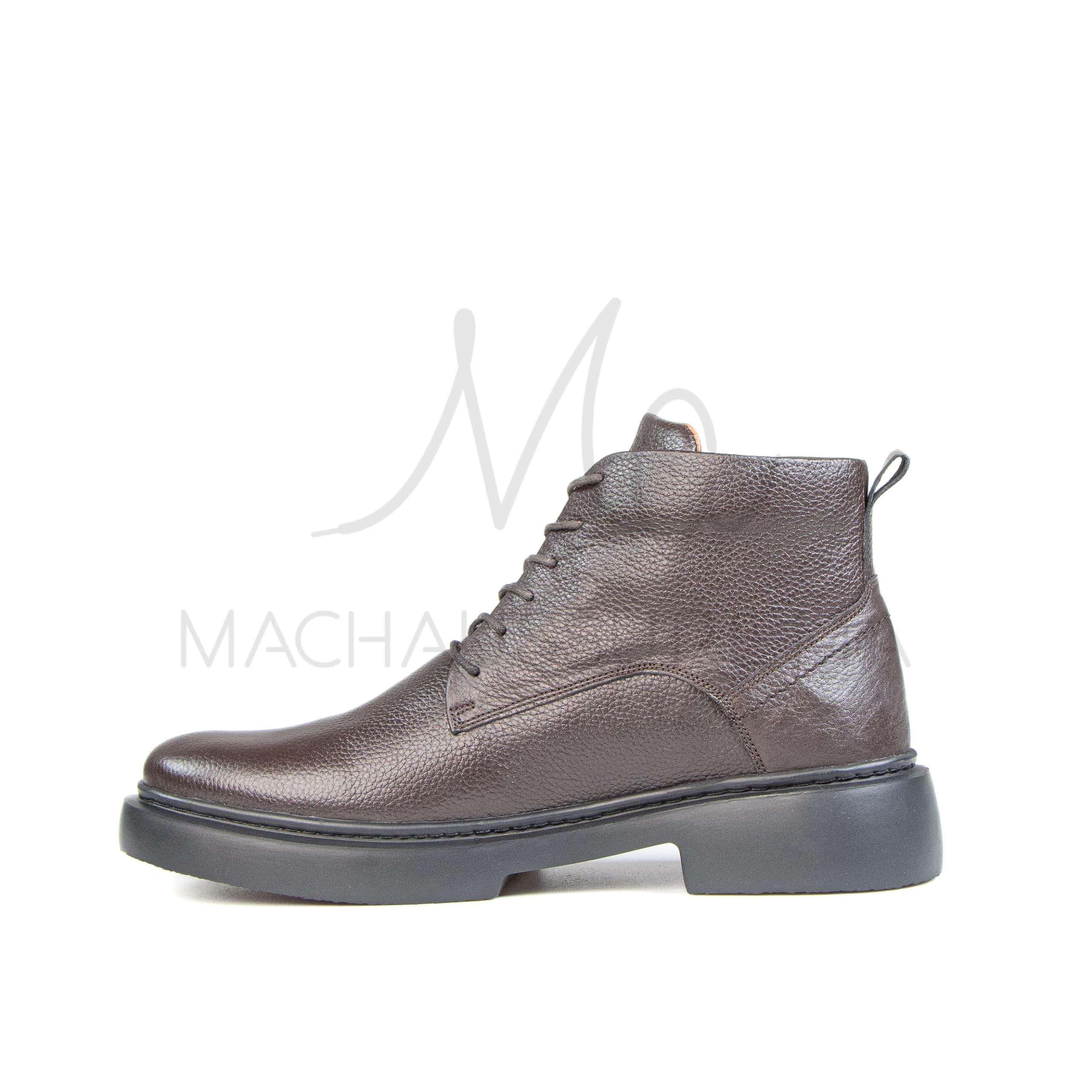 Oty Lux – Boots Hommes en Marron.