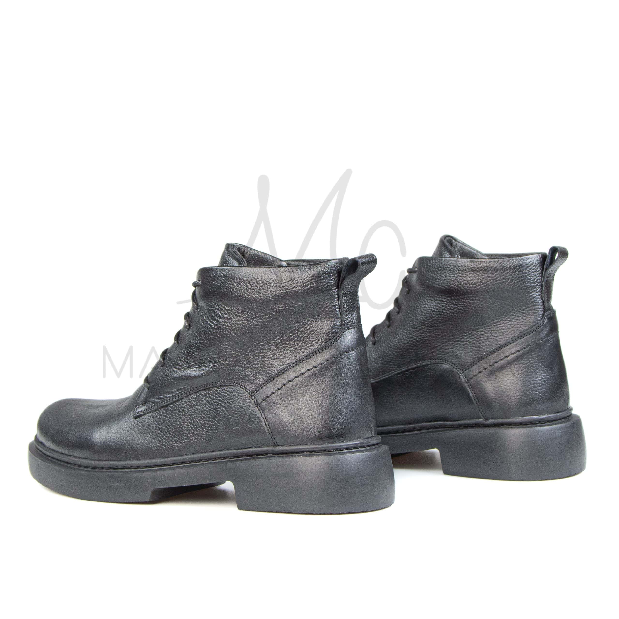 Oty Lux – Boots Hommes en Noir.