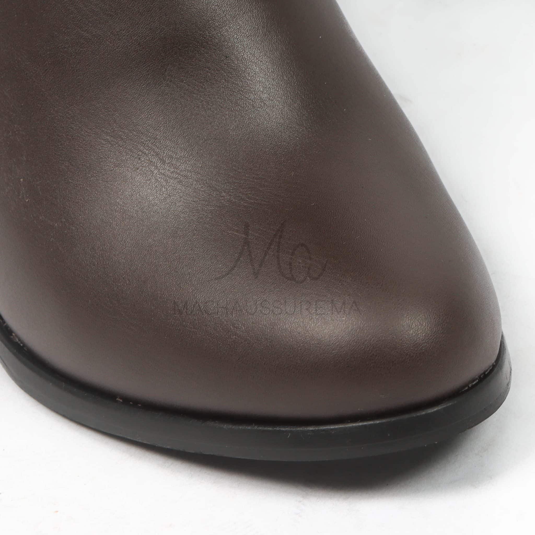Kalvy – Bottines Femmes en Marron.