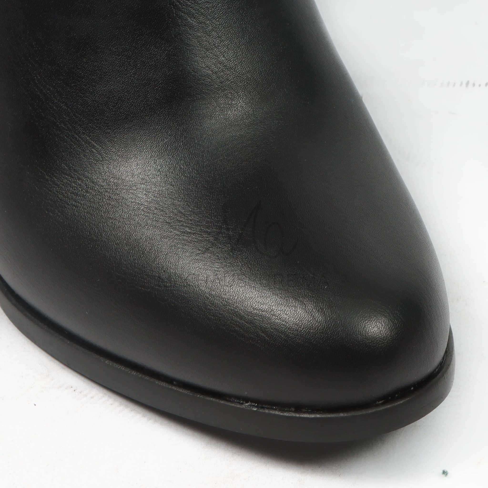 Kalvy – Bottines Femmes en Noir.